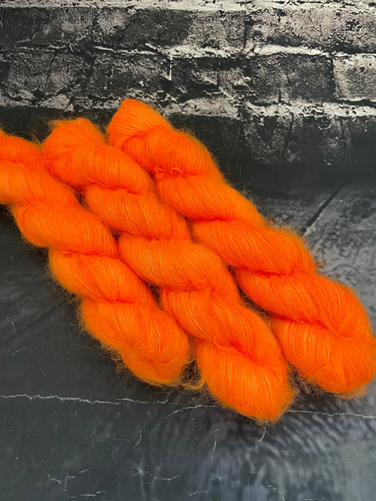 FLUFF MOHAIR LACE WEIGHT ...please choose colourway from drop down menu