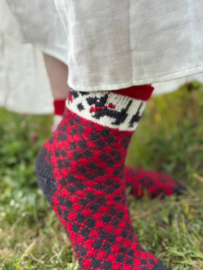SCOTTIE DOG ARGYLE SOCKSETS ….CHOOSE SET FROM MENU BELOW