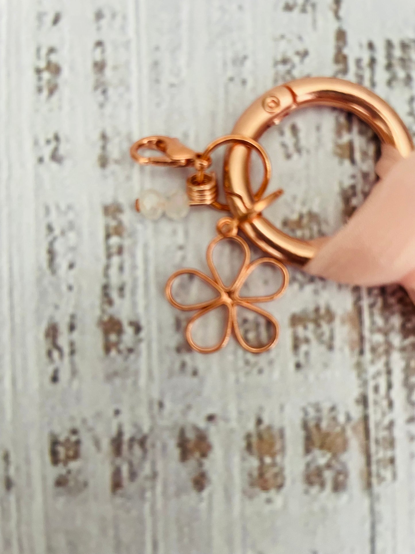 PAPER FLOWERS .... Med Wire frame bag....CUSTOM PRINT….ROSE GOLD HARDWARE, EXCLUSIVE BAG BLING BY JONESKNIT