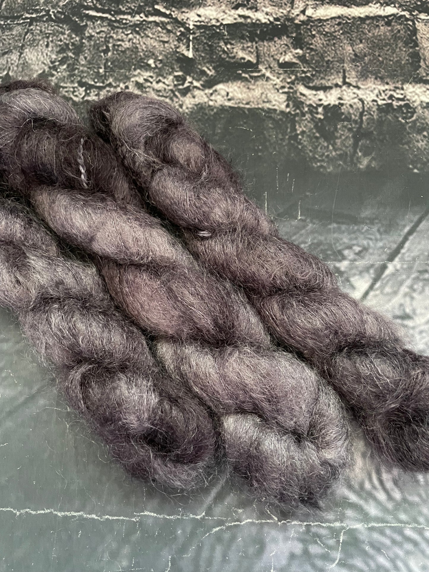 FLUFF MOHAIR LACE WEIGHT ...please choose colourway from drop down menu