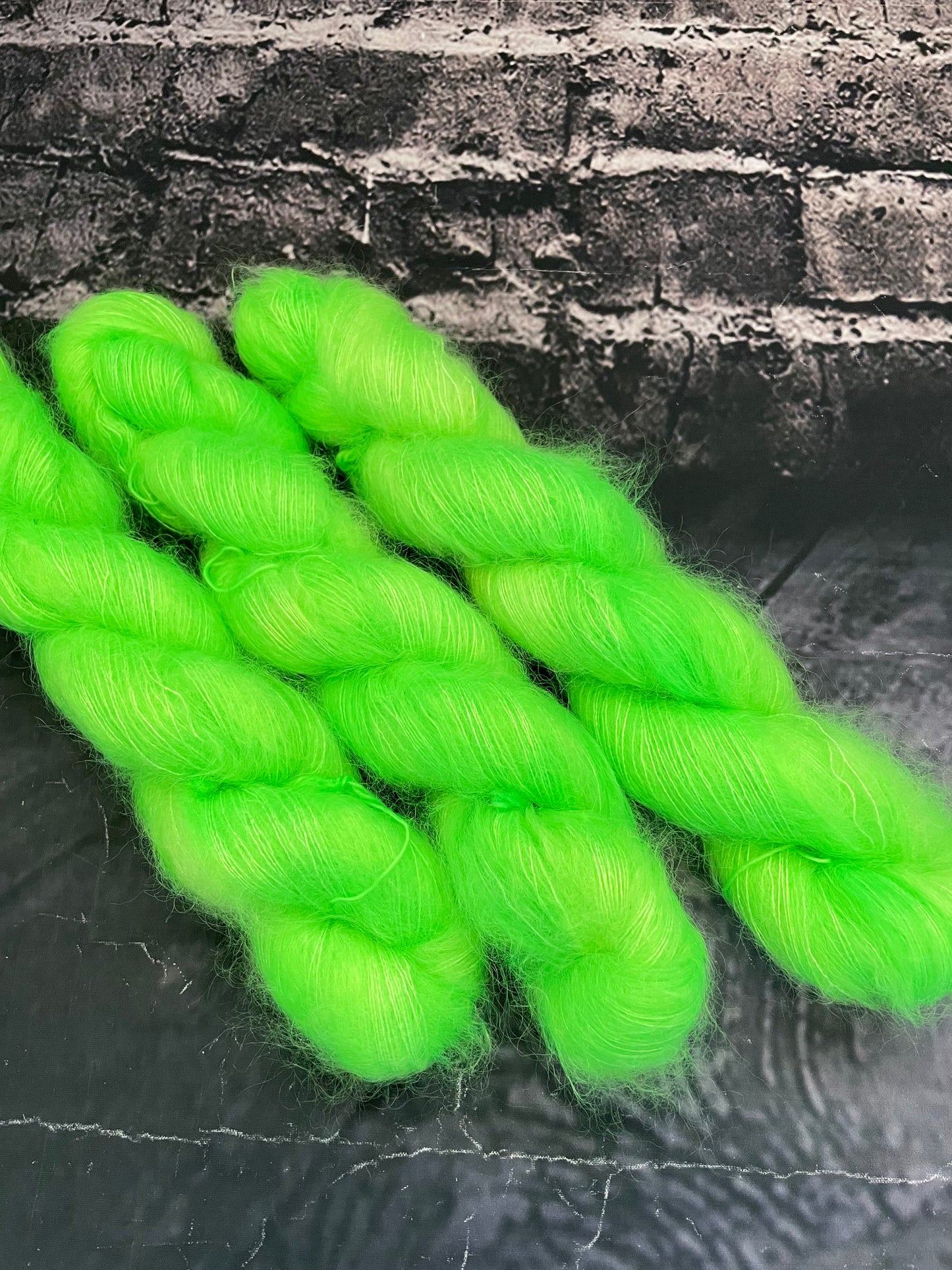 FLUFF MOHAIR LACE WEIGHT ...please choose colourway from drop down menu