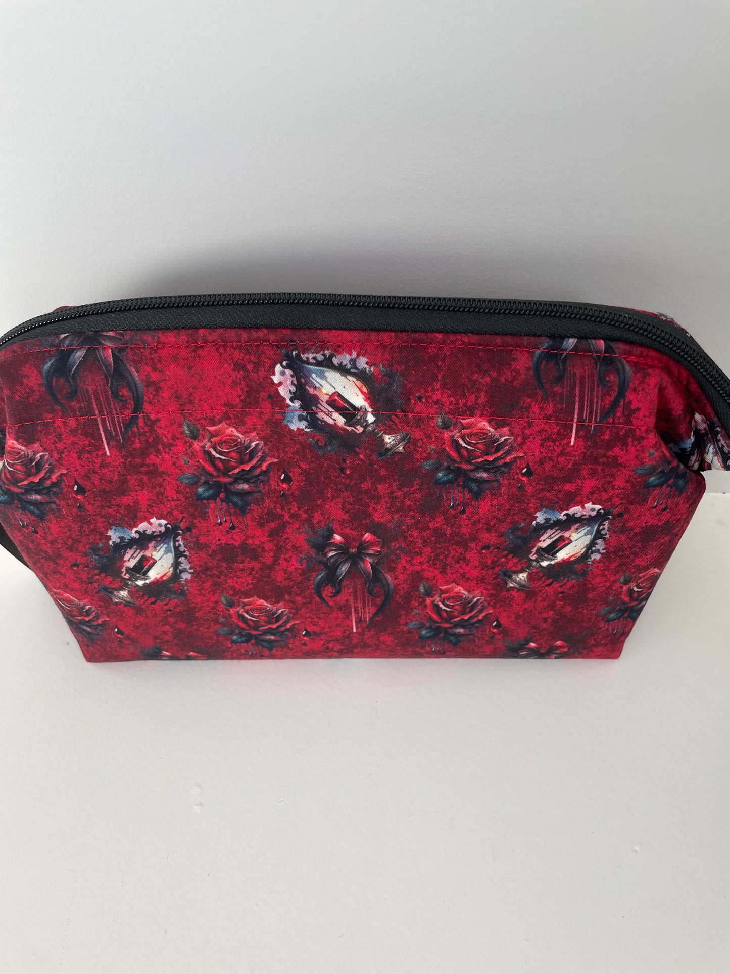 THROUGH THE VEIL ....CUSTOM PRINT Small wire frame bag