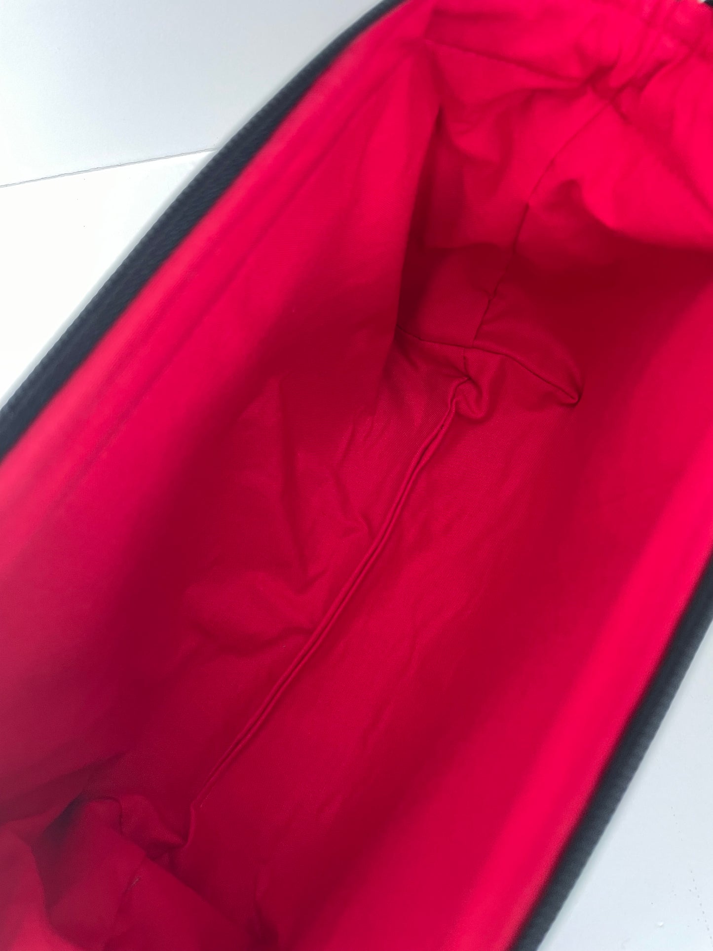 THROUGH THE VEIL ....CUSTOM PRINT Small wire frame bag