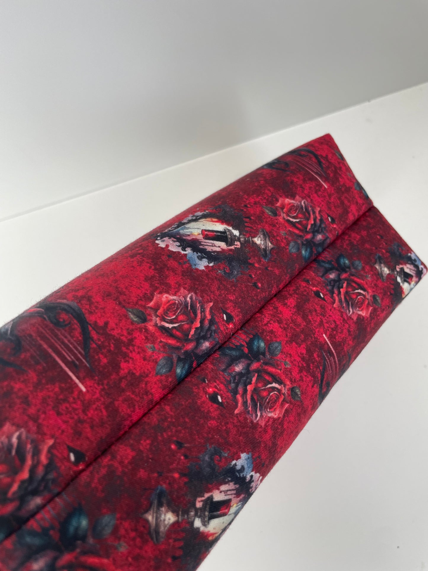 THROUGH THE VEIL ....CUSTOM PRINT Small wire frame bag