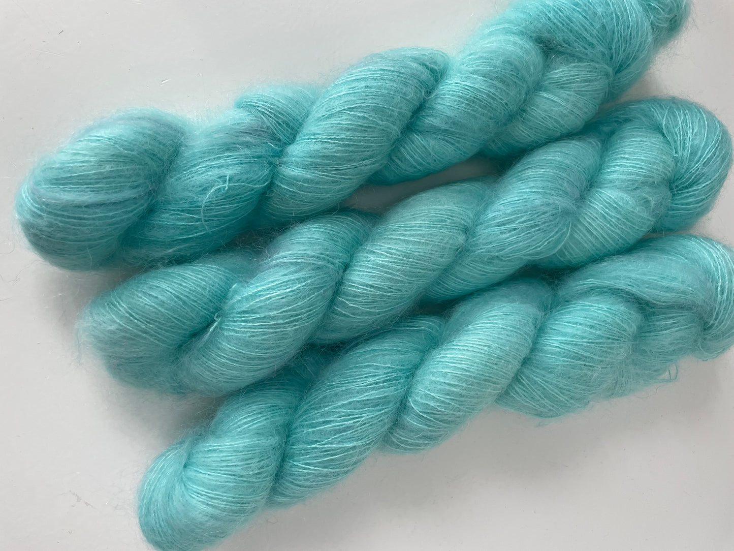 FLUFF MOHAIR LACE WEIGHT ...please choose colourway from drop down menu