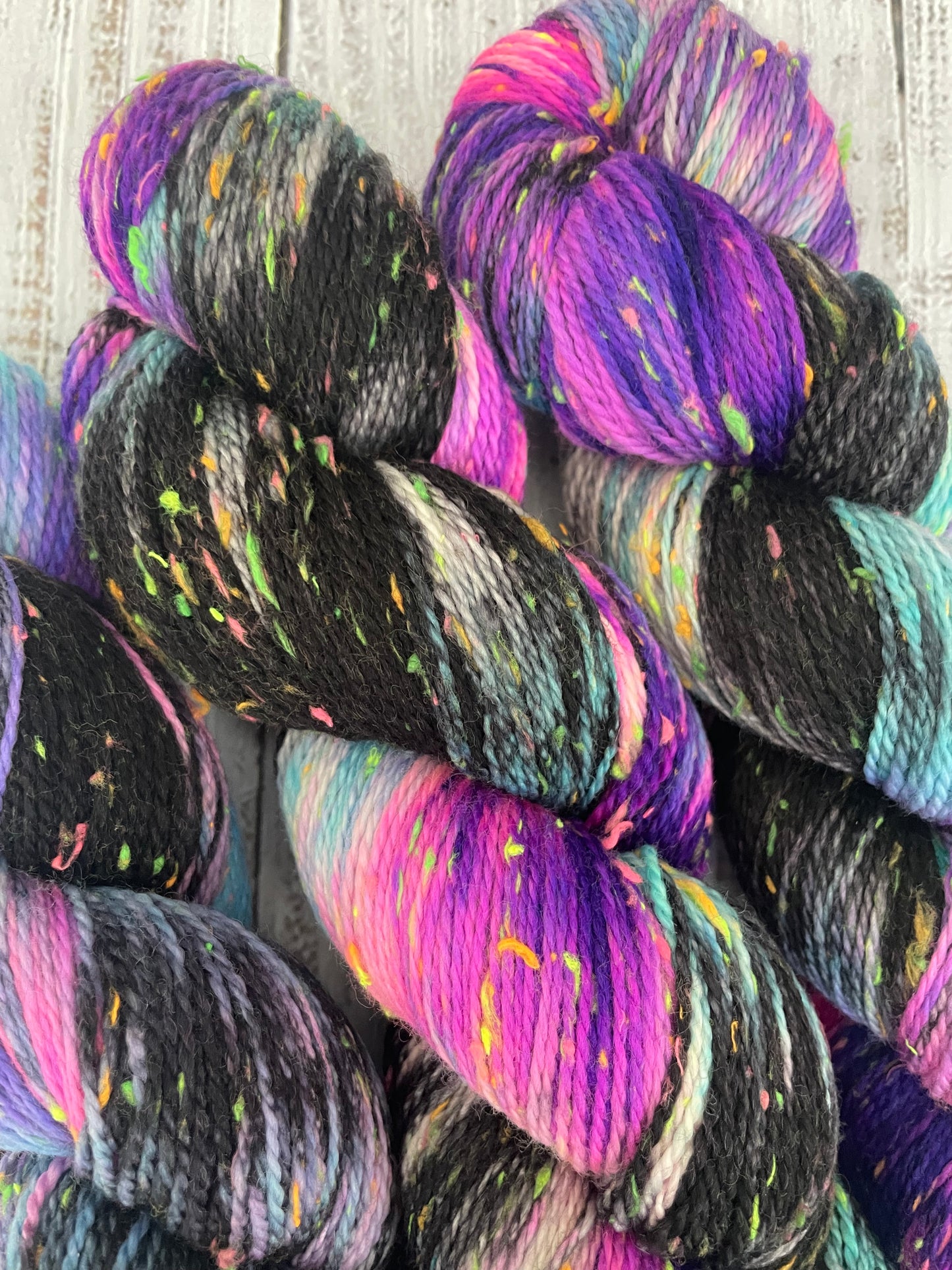 MAGIC ...COSMIC FINGERING ...BLACK LIGHT REACTIVE NEPS