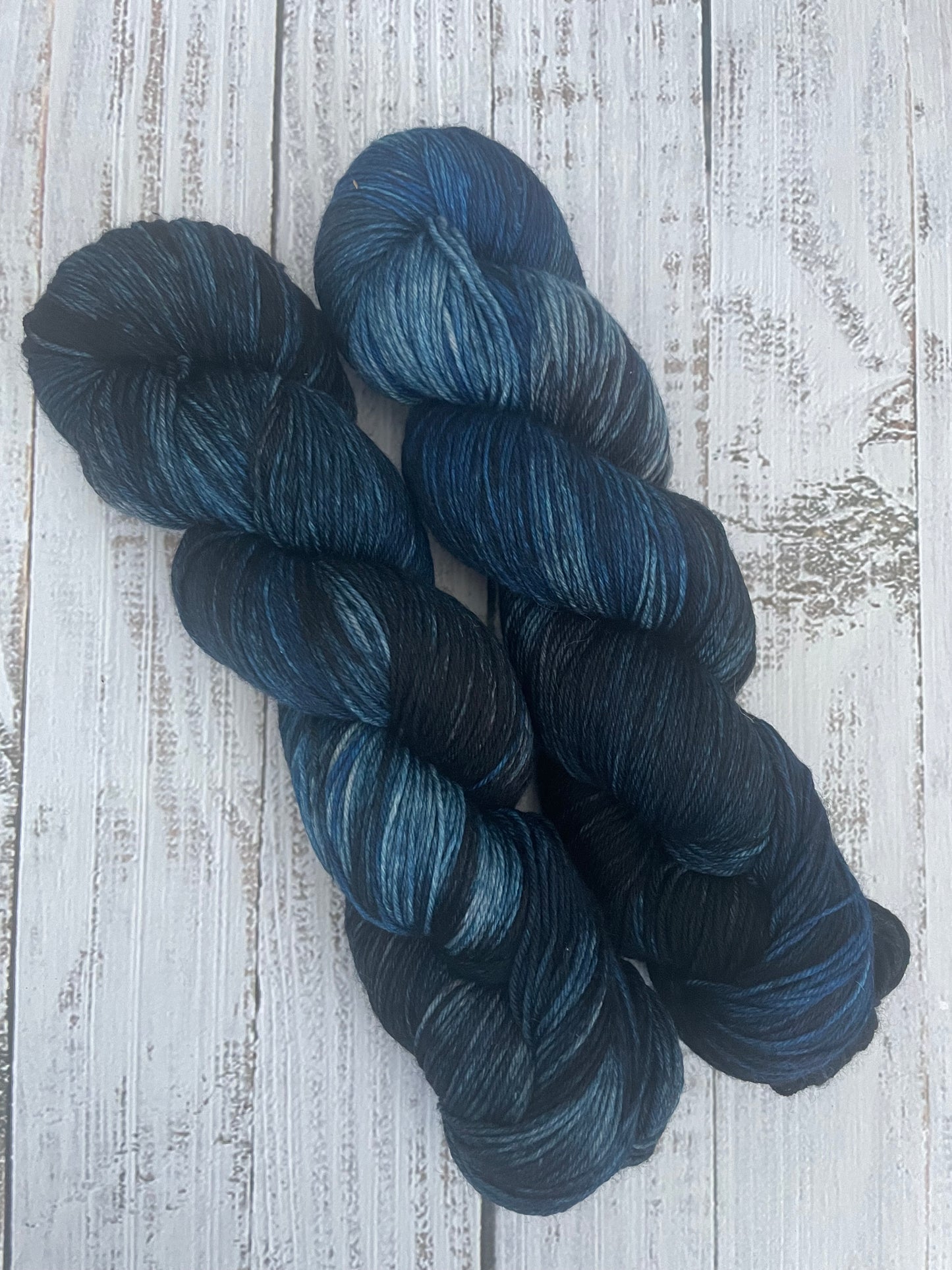 BLACKENED COLBOLT ...PLUSH FINGERING WEIGHT