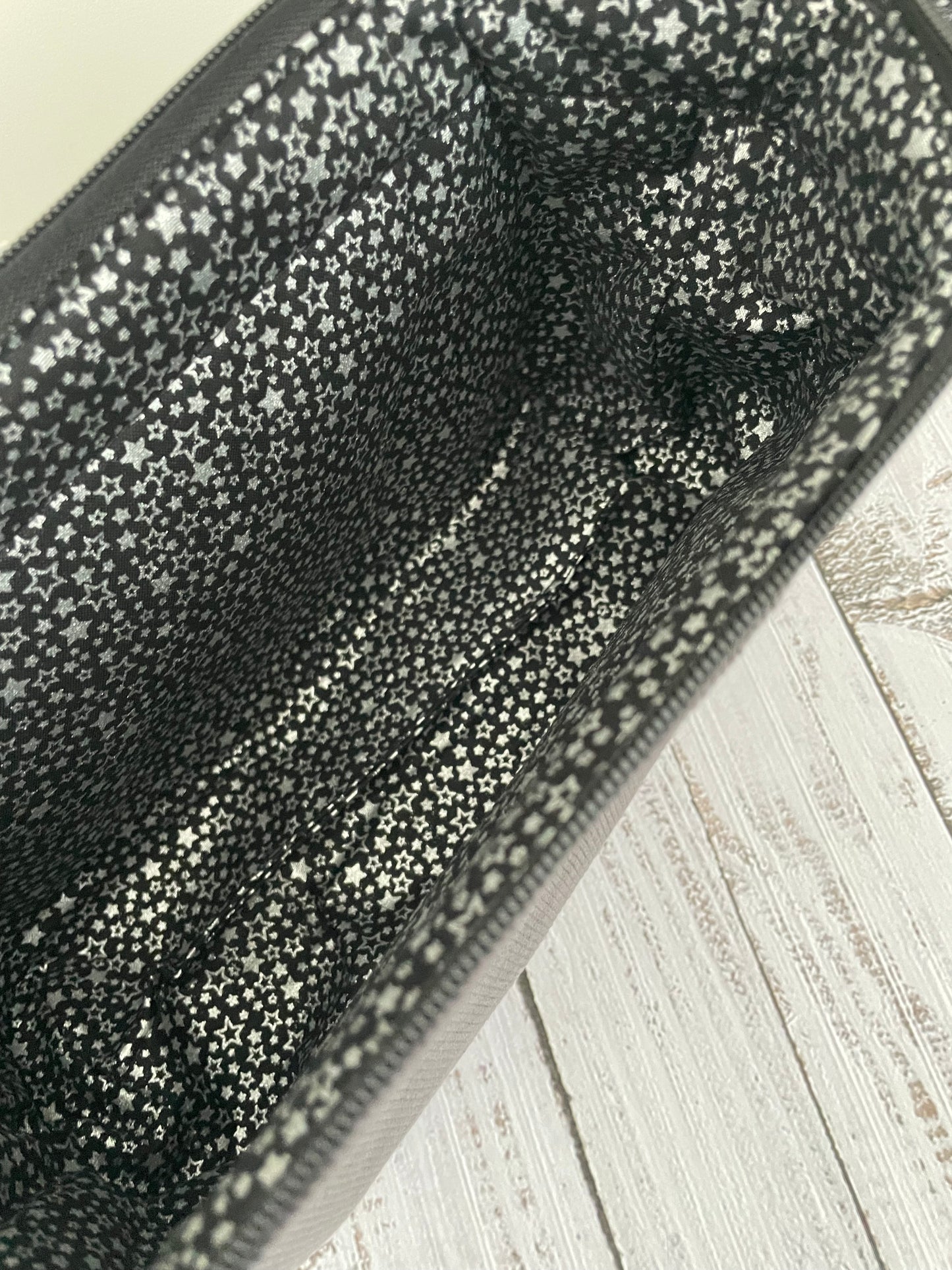 CHARCOAL CORDUROY Small wire frame bag