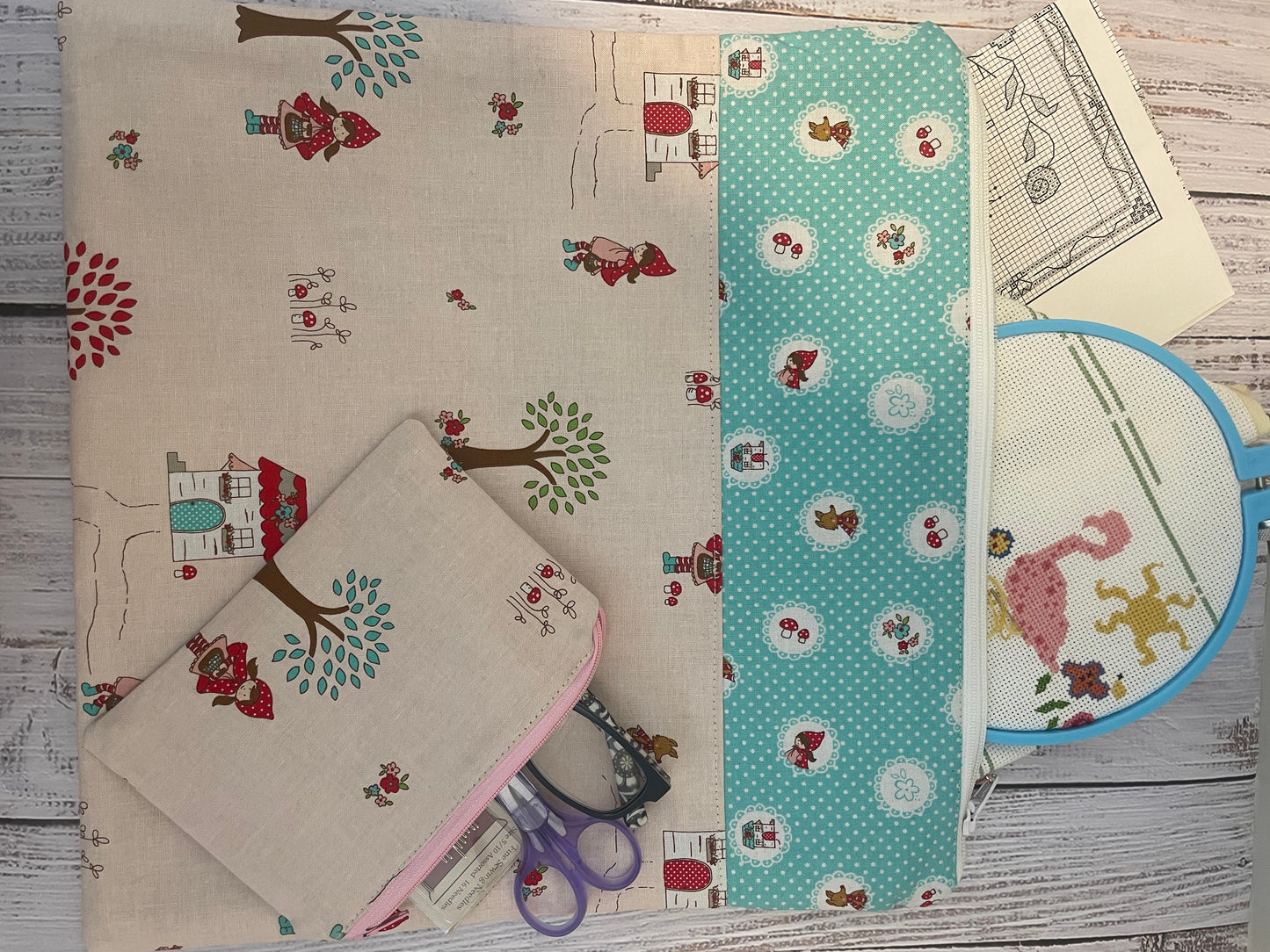 OZ LARGE STITCHING BAG & NOTIONS POUCH