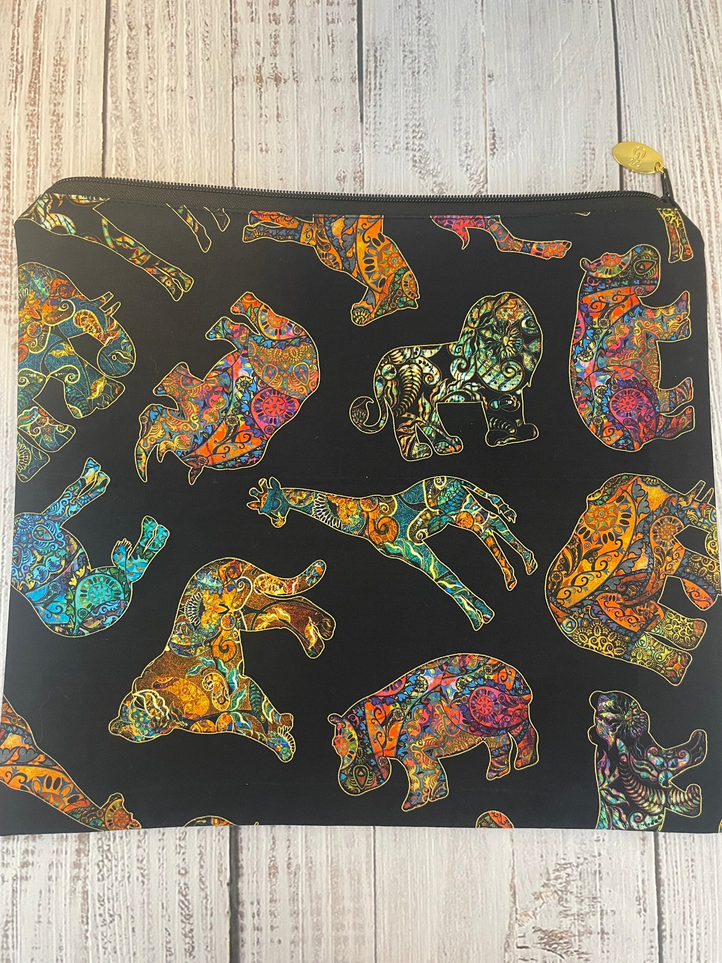 TAPESTRY ANIMALS SMALL STITCHING BAG