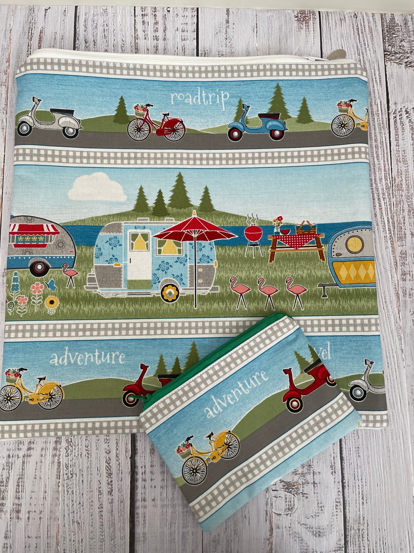 CAMPING LARGE STITCHING BAG & NOTIONS POUCH