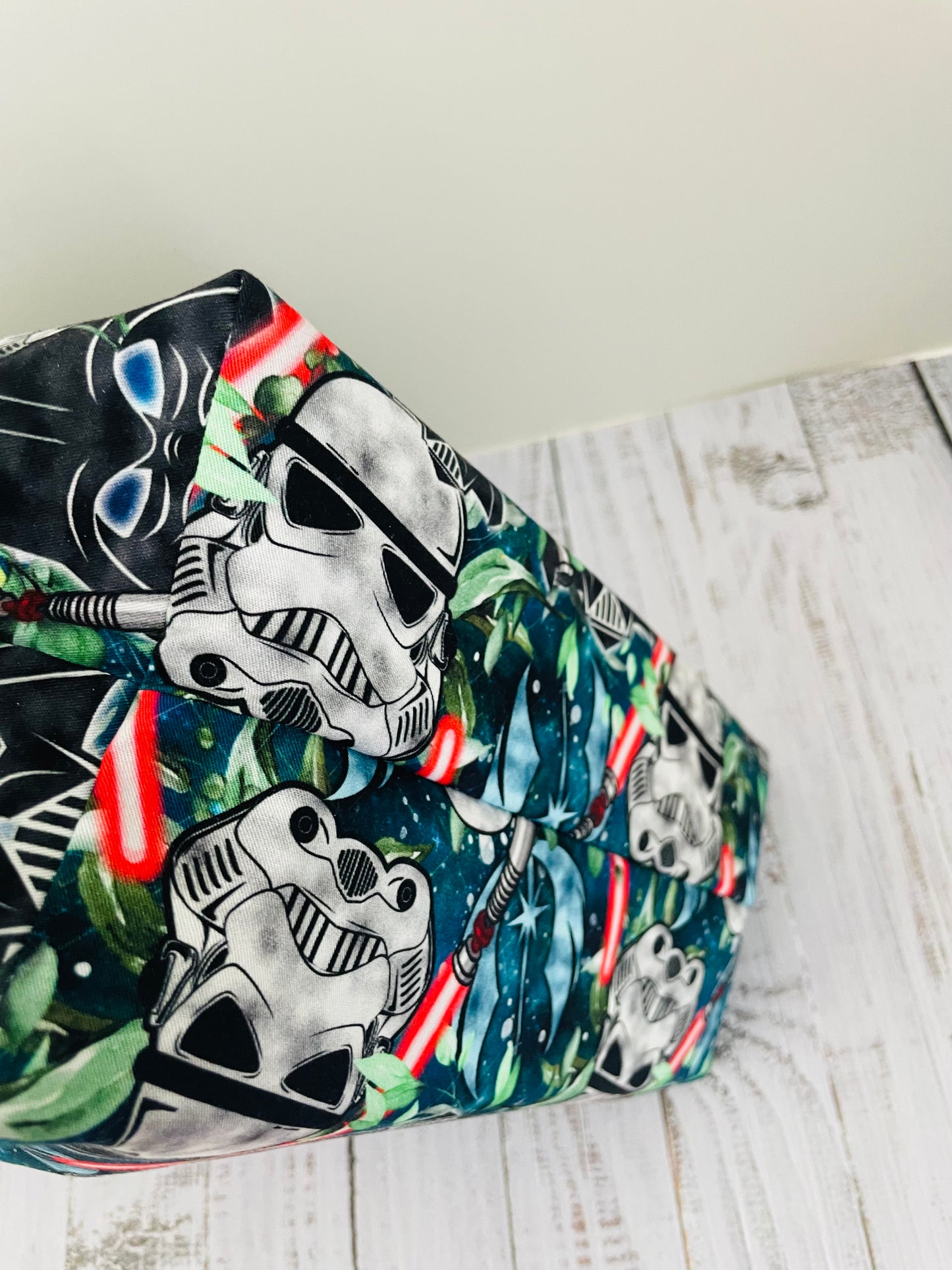 TROOPERS LARGE TRENDY TOTEBAG...CUSTOM FABRIC