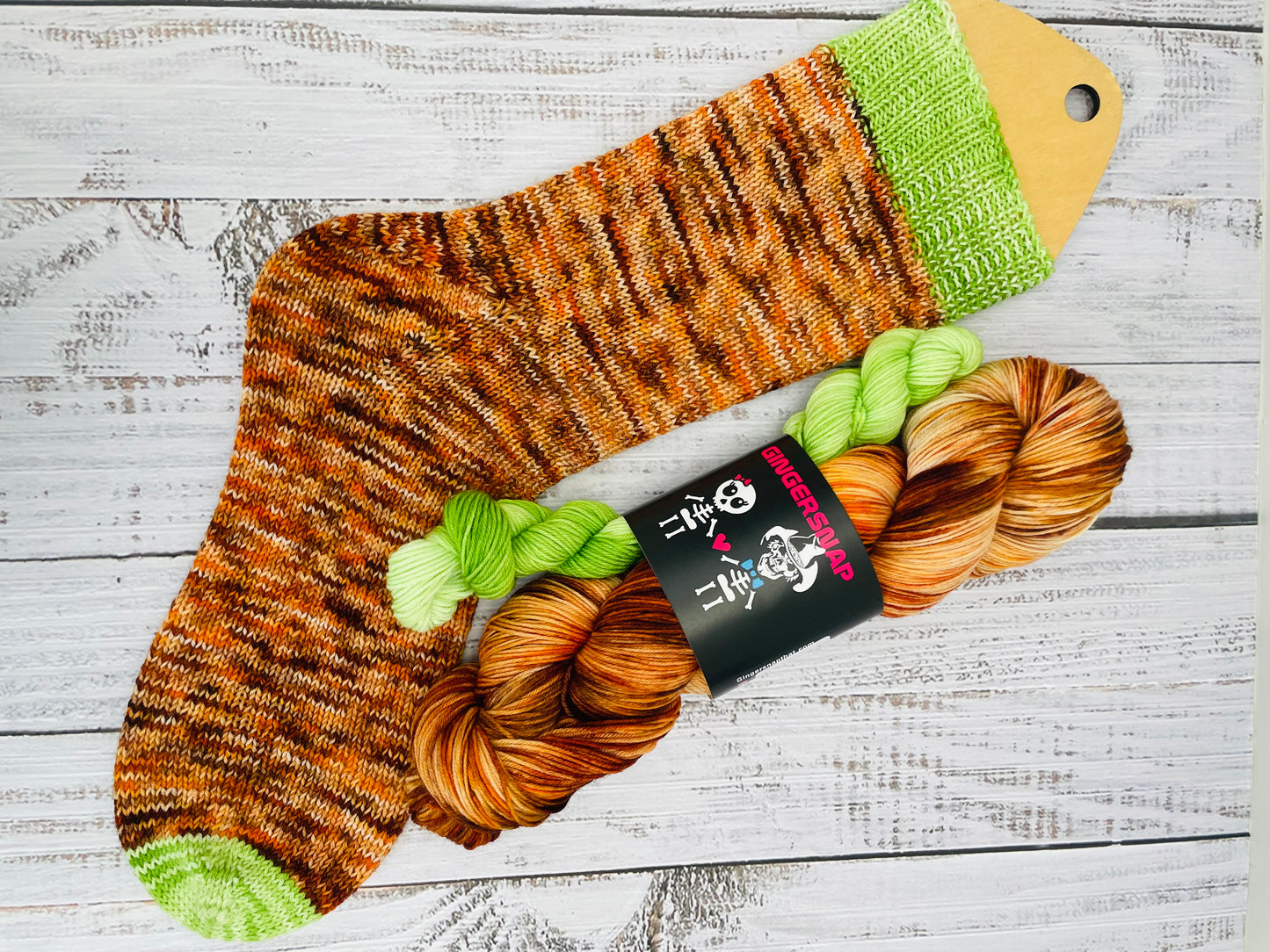 S'MORES SOCKSET (1) ....ON DUST FINGERING WEIGHT...THE 6TH YEAR