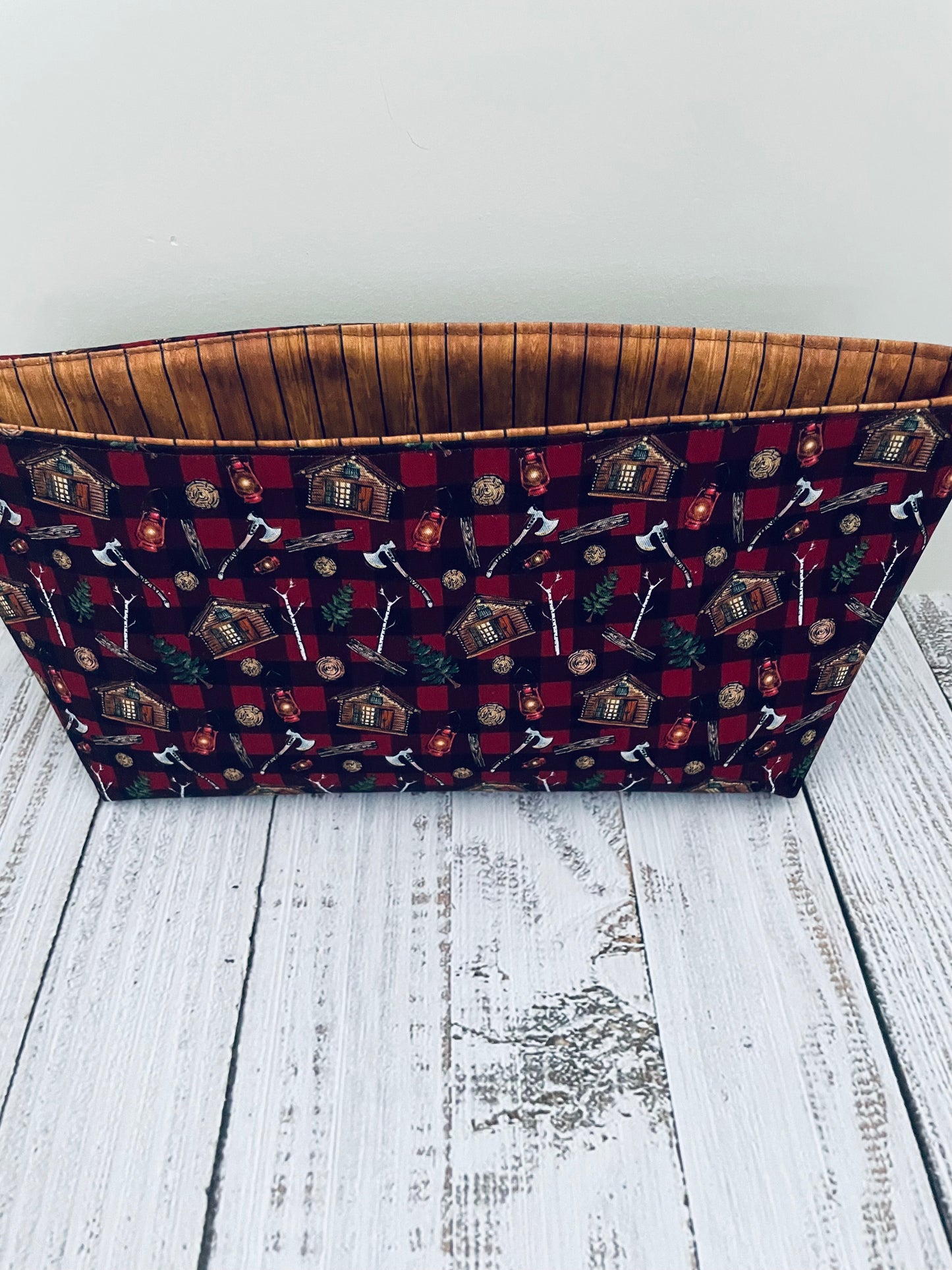 COZY CABIN ....CAKE CADDY ....CUSTOM PRINT