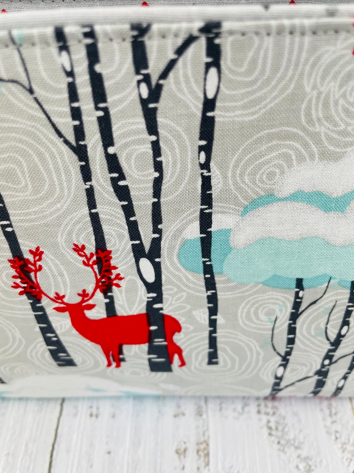 WINTER FOREST ....CAKE CADDY