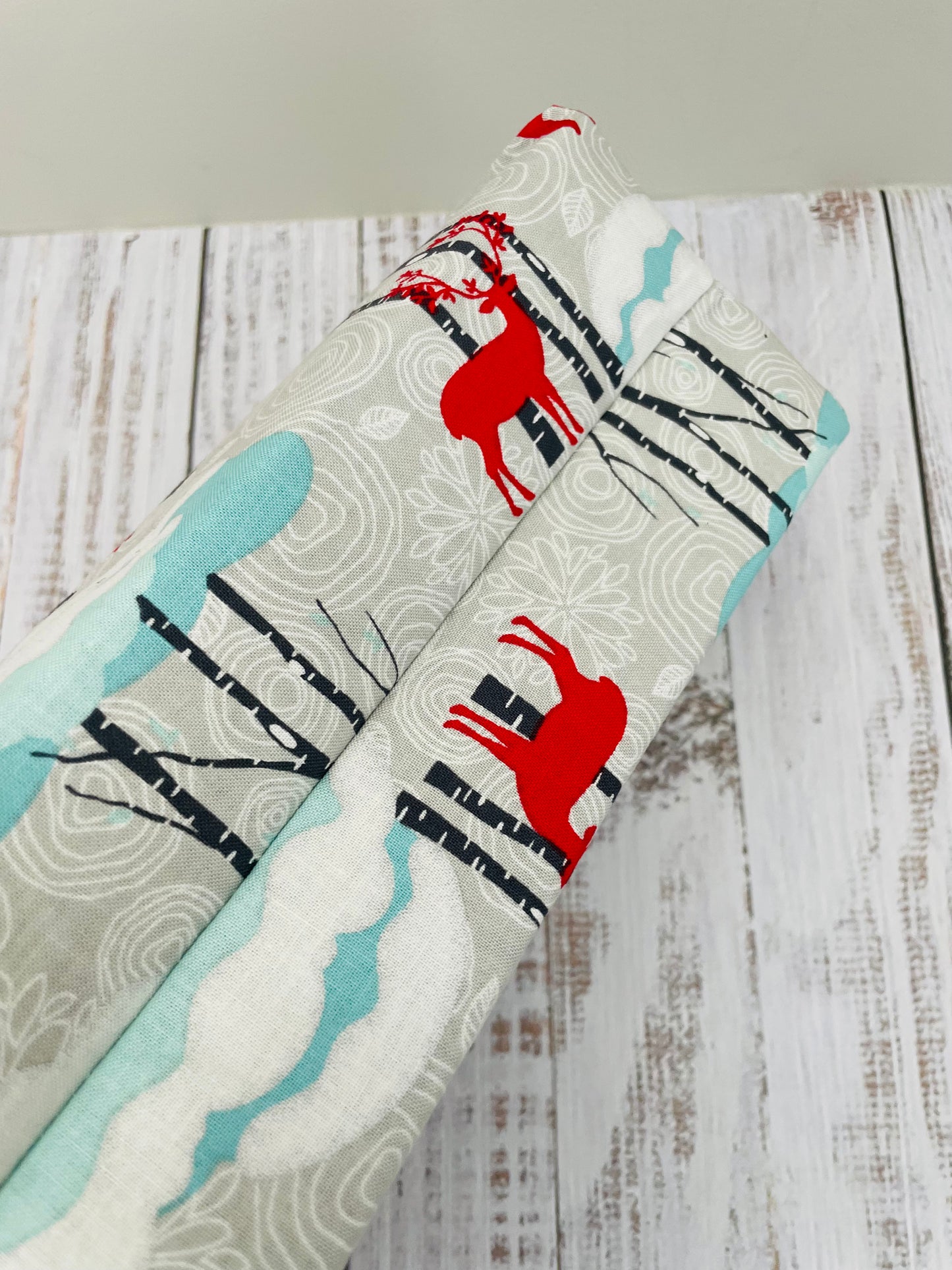WINTER FOREST ....CAKE CADDY