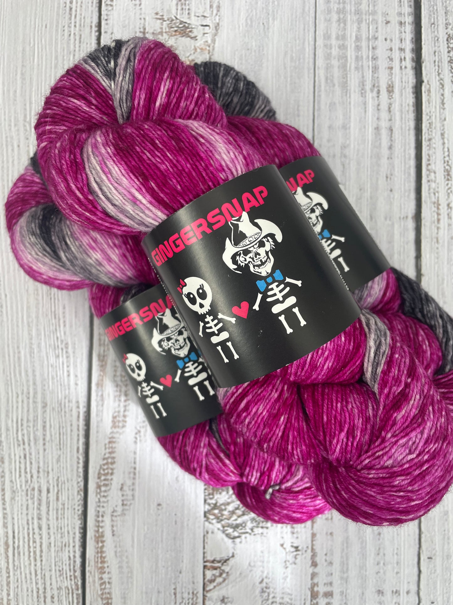 SHADOW BLOOM .... HEATHERED GRADIENT FULL SKEINS (FINGERING WEIGHT)
