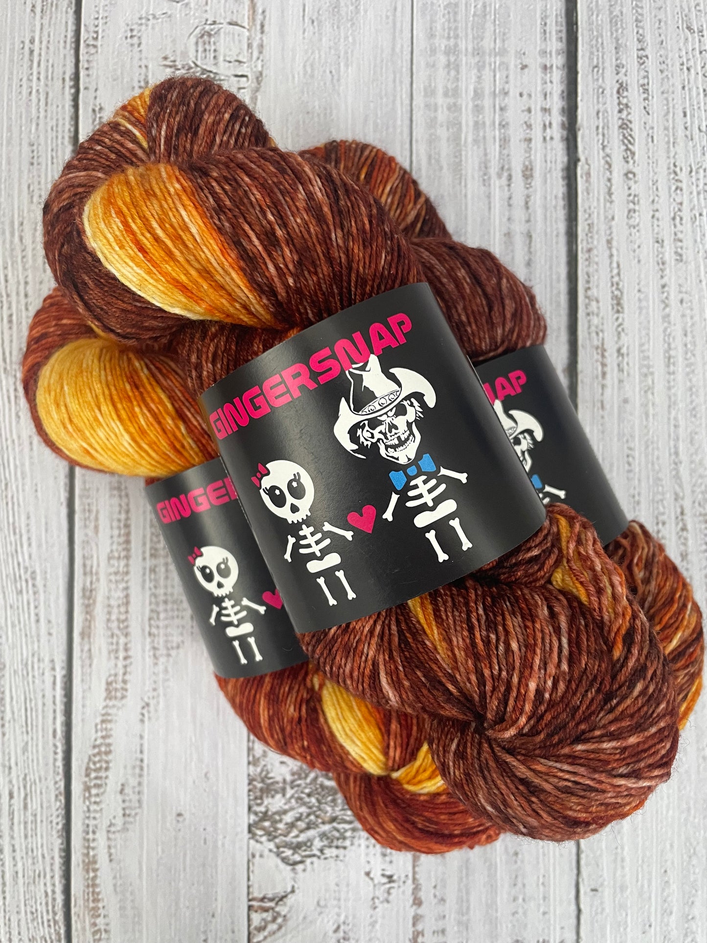 FIRESIDE HARVEST .... HEATHERED GRADIENT FULL SKEINS (FINGERING WEIGHT)