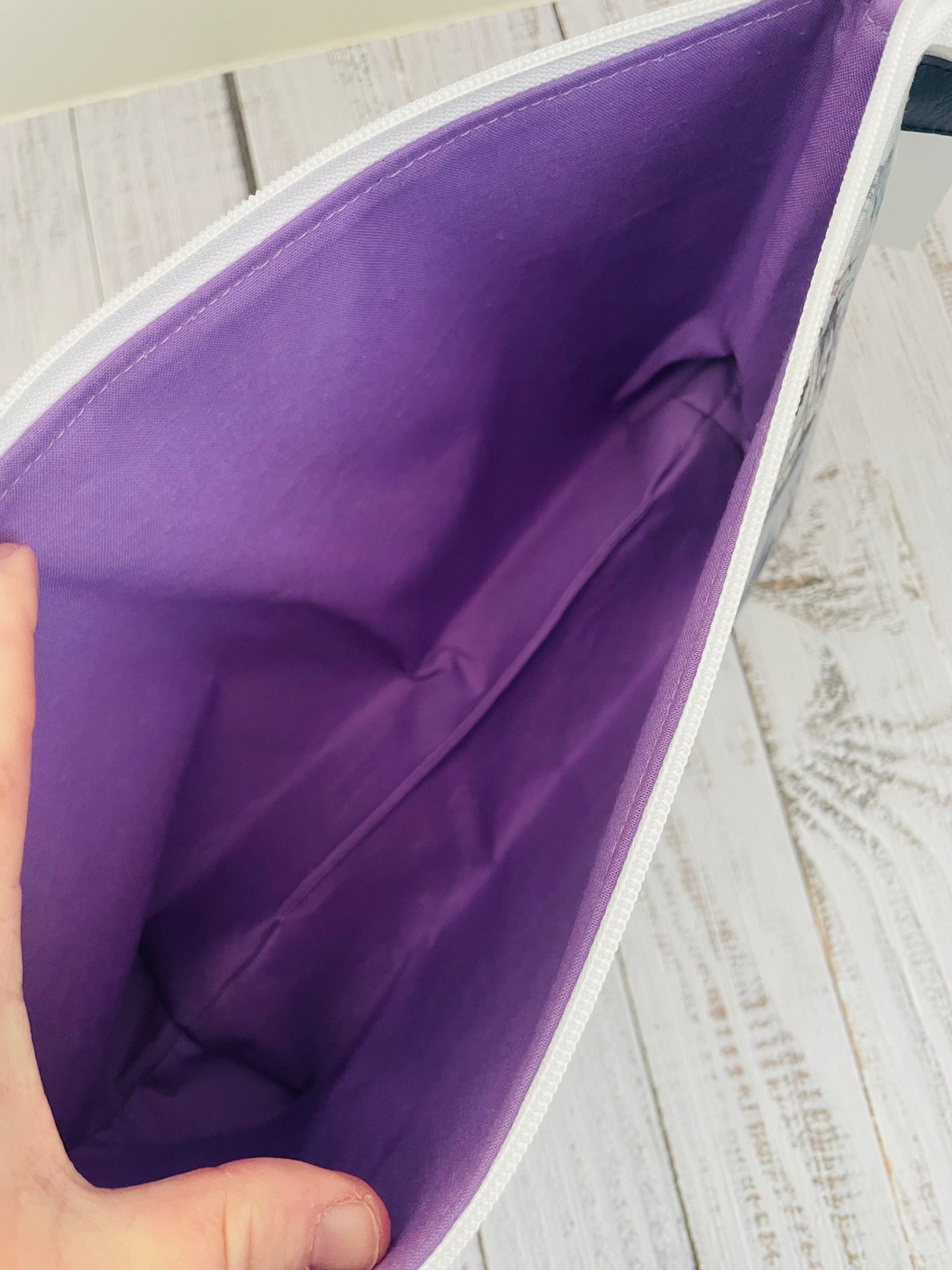SCOTTISH THISTLE ..... Lifestyle bag (soft no wire , but interfaced) CUSTOM PRINT
