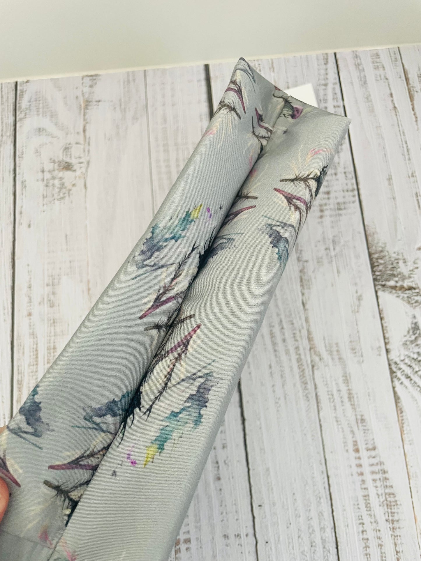 SCOTTISH THISTLE ..... Lifestyle bag (soft no wire , but interfaced) CUSTOM PRINT