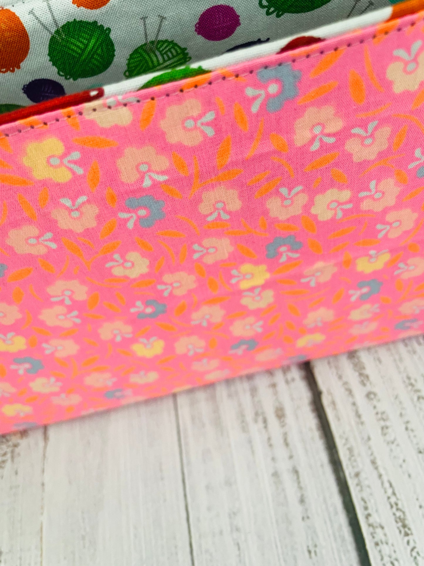 FLUTTER FLOWERS ....CAKE CADDY ....BLACK LIGHT REACTIVE FABRIC