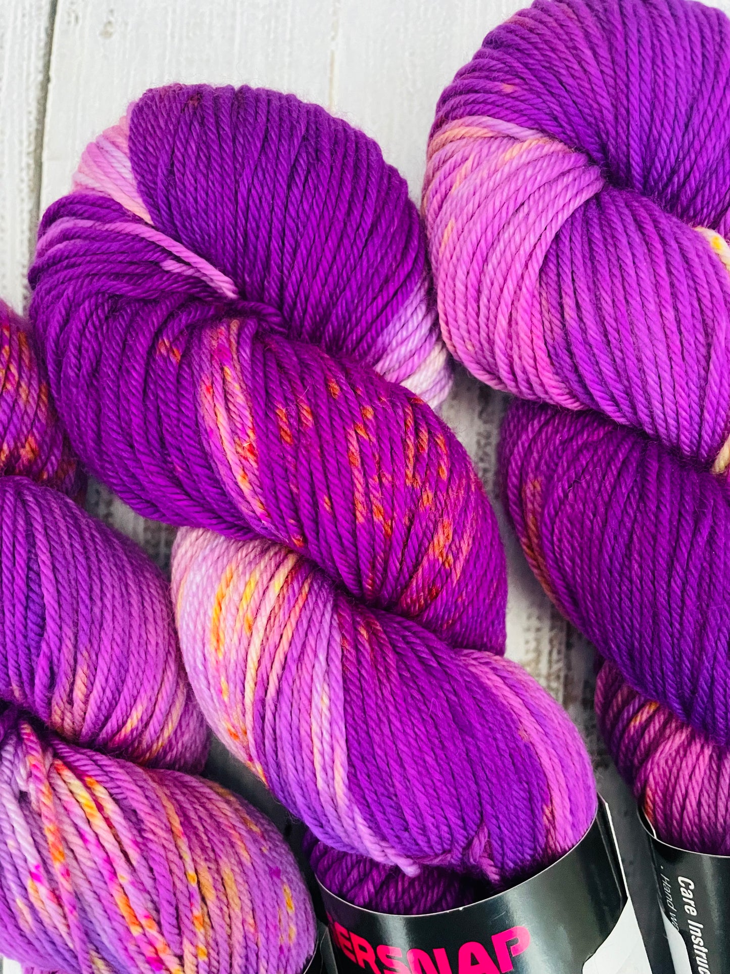 VENOM & VELVET ...SQUISHY DK  ...LOW CONTRAST BLACK LIGHT REACTIVE