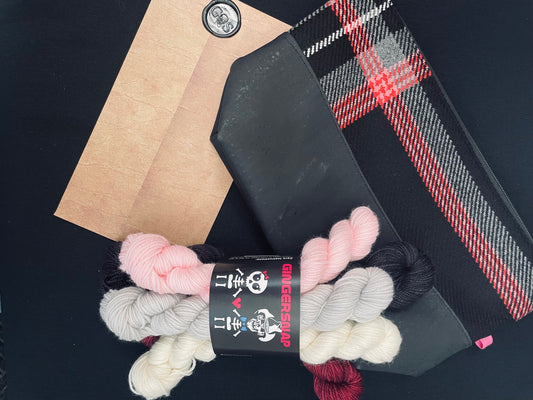 WITCHES OF SCOTLAND TARTAN BAGS AND SOCKSET ....SOLD SEPARATELY ....$5.00 OFF IF YOU PURCHASE BOTH ...NO COUPON NEEDED