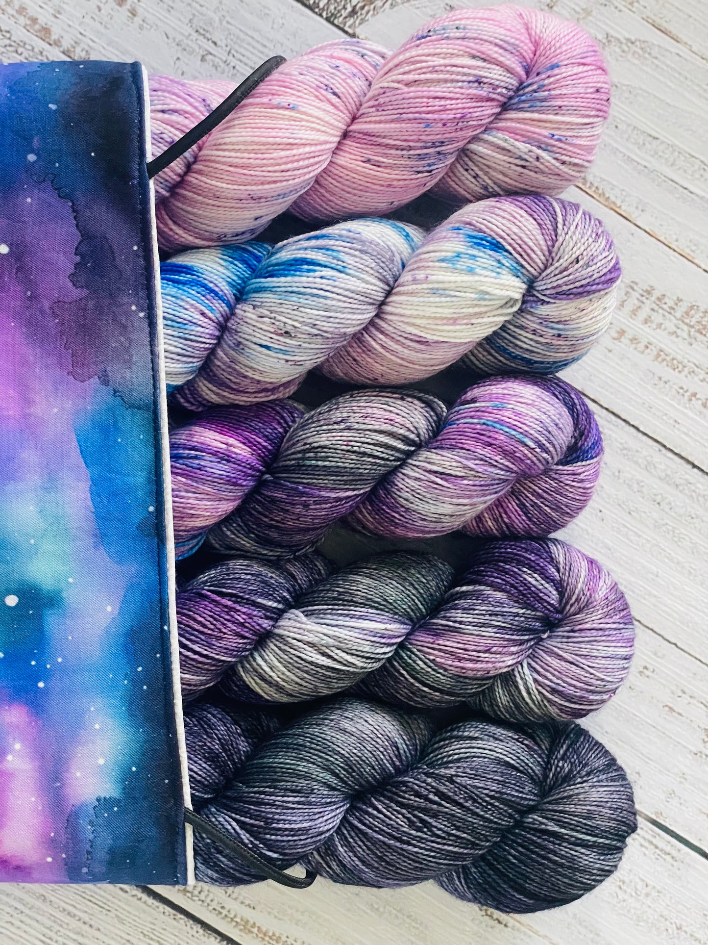 FIREFLY FOREST FADE ON PLUSH FINGERING AND CLASSIC DK ….CHOOSE COLOURWAY AND BASE FROM MENU