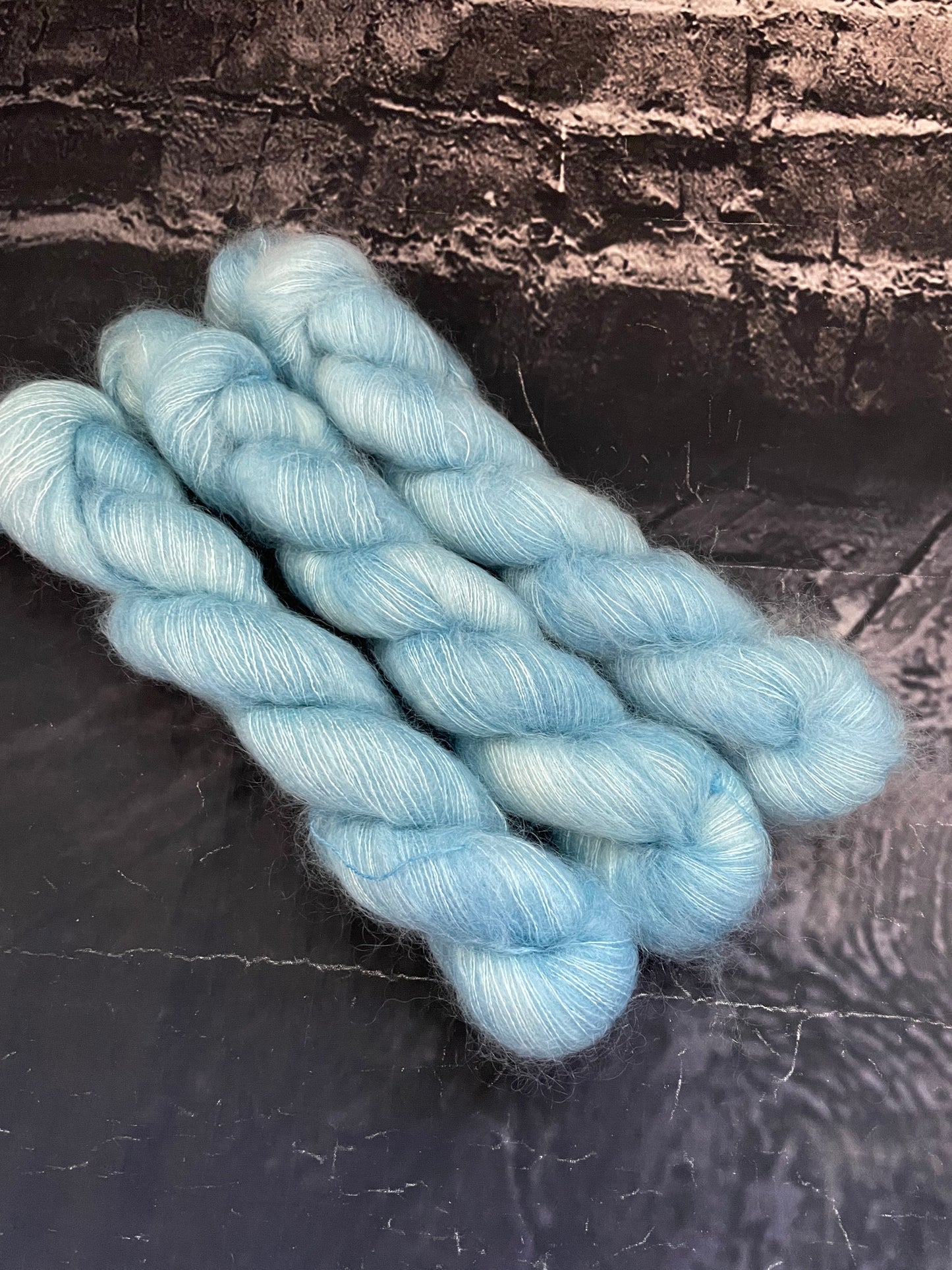 FLUFF MOHAIR LACE WEIGHT ...please choose colourway from drop down menu