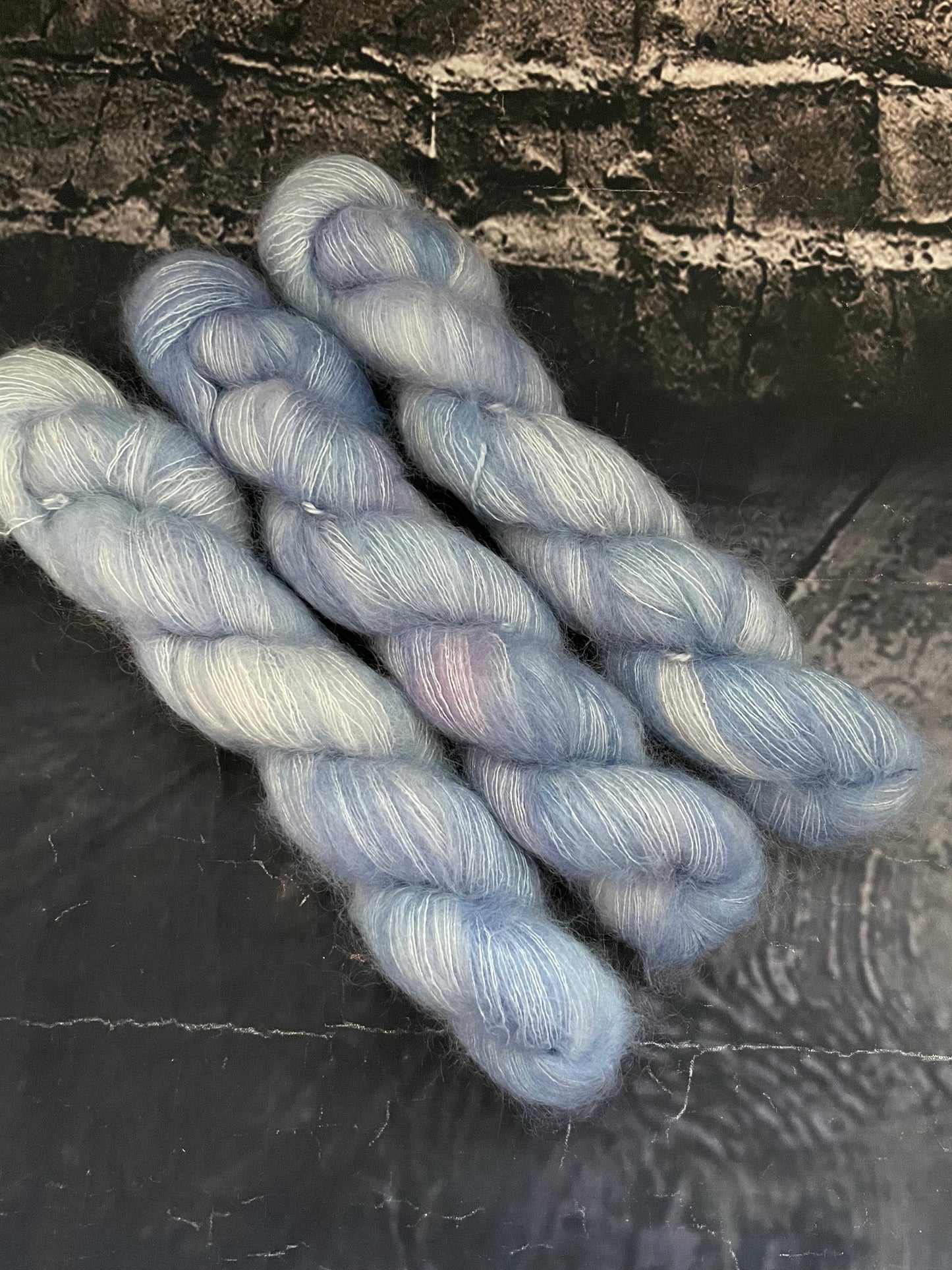 FLUFF MOHAIR LACE WEIGHT ...please choose colourway from drop down menu