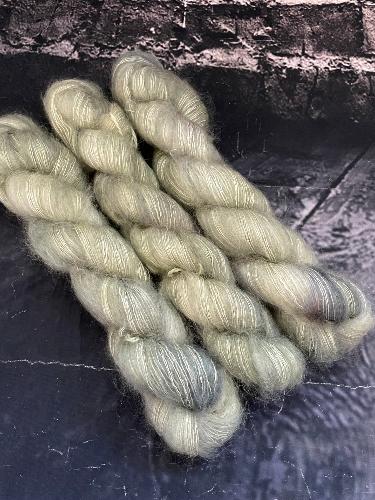 FLUFF MOHAIR LACE WEIGHT ...please choose colourway from drop down menu