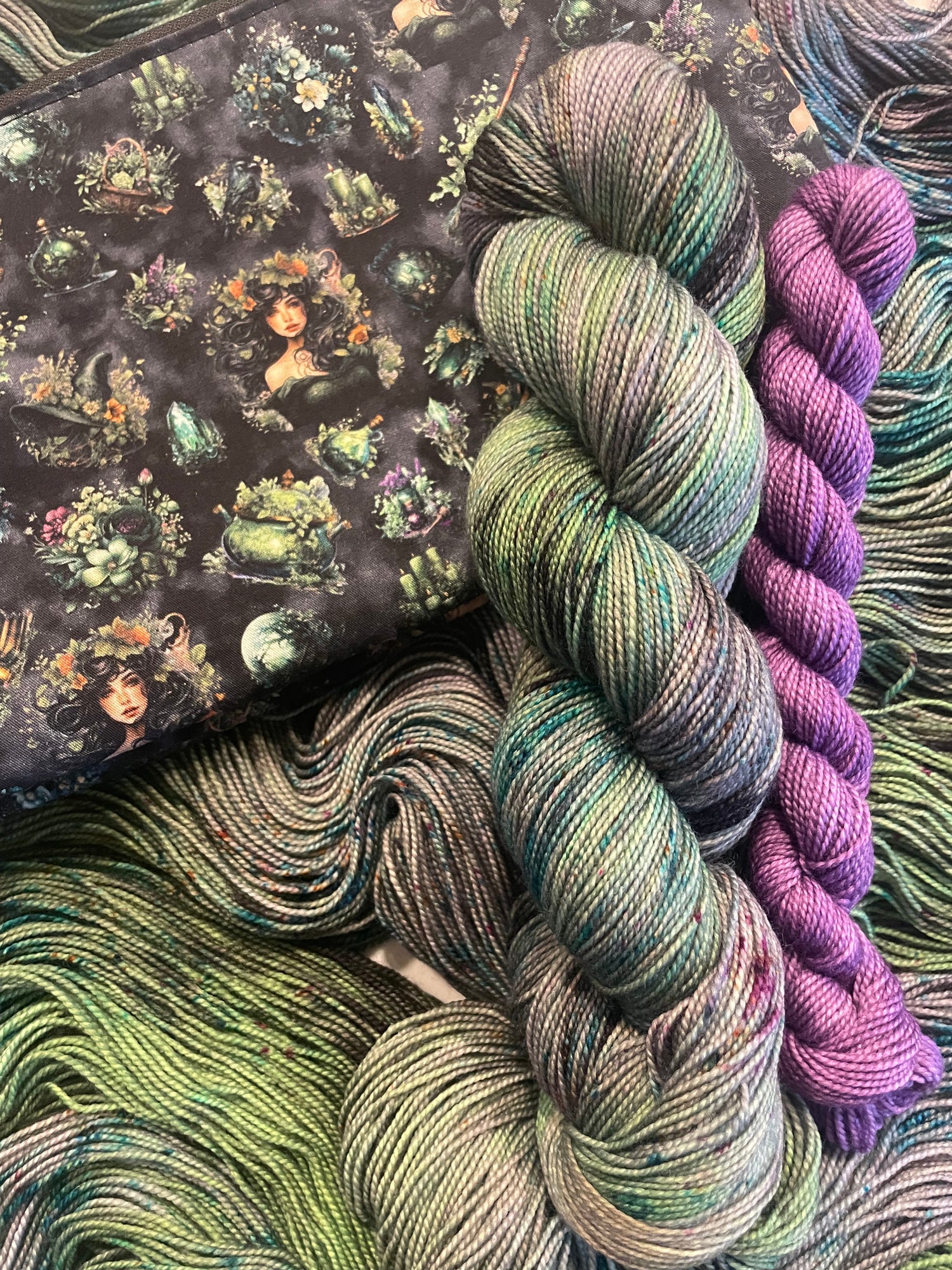 HERB WITCH YARN AND BAG SETS