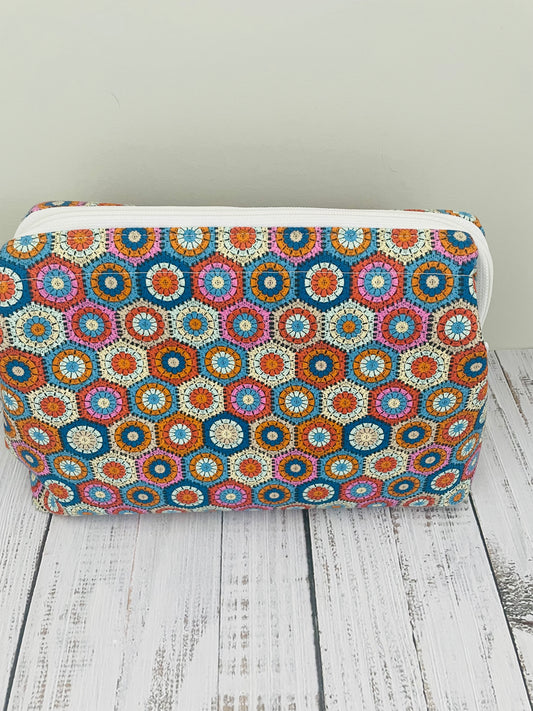 HEXY CROCHET .... Med Wire frame bag