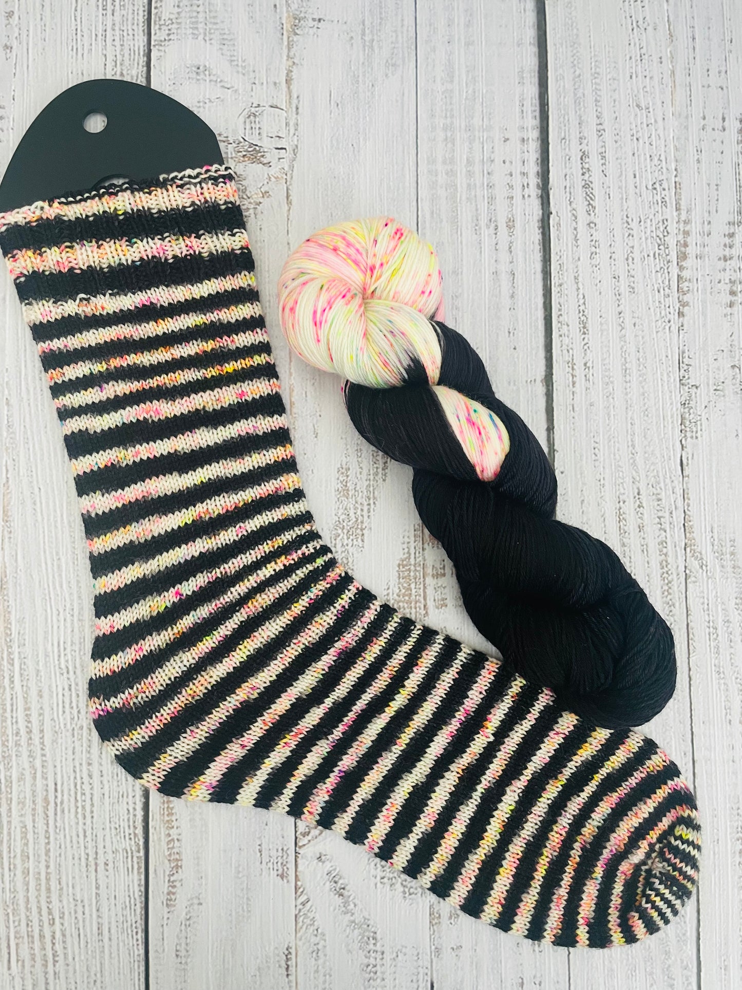 NEON RIOT COLLECTION ON PLUSH FINGERING  ….CHOOSE COLOURWAY AND BASE FROM MENU