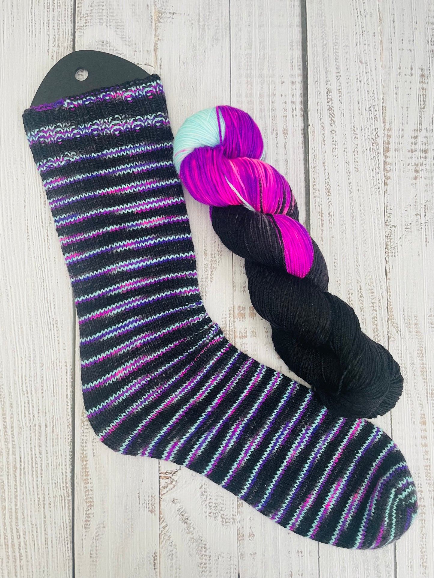 NEON RIOT COLLECTION ON PLUSH FINGERING  ….CHOOSE COLOURWAY AND BASE FROM MENU