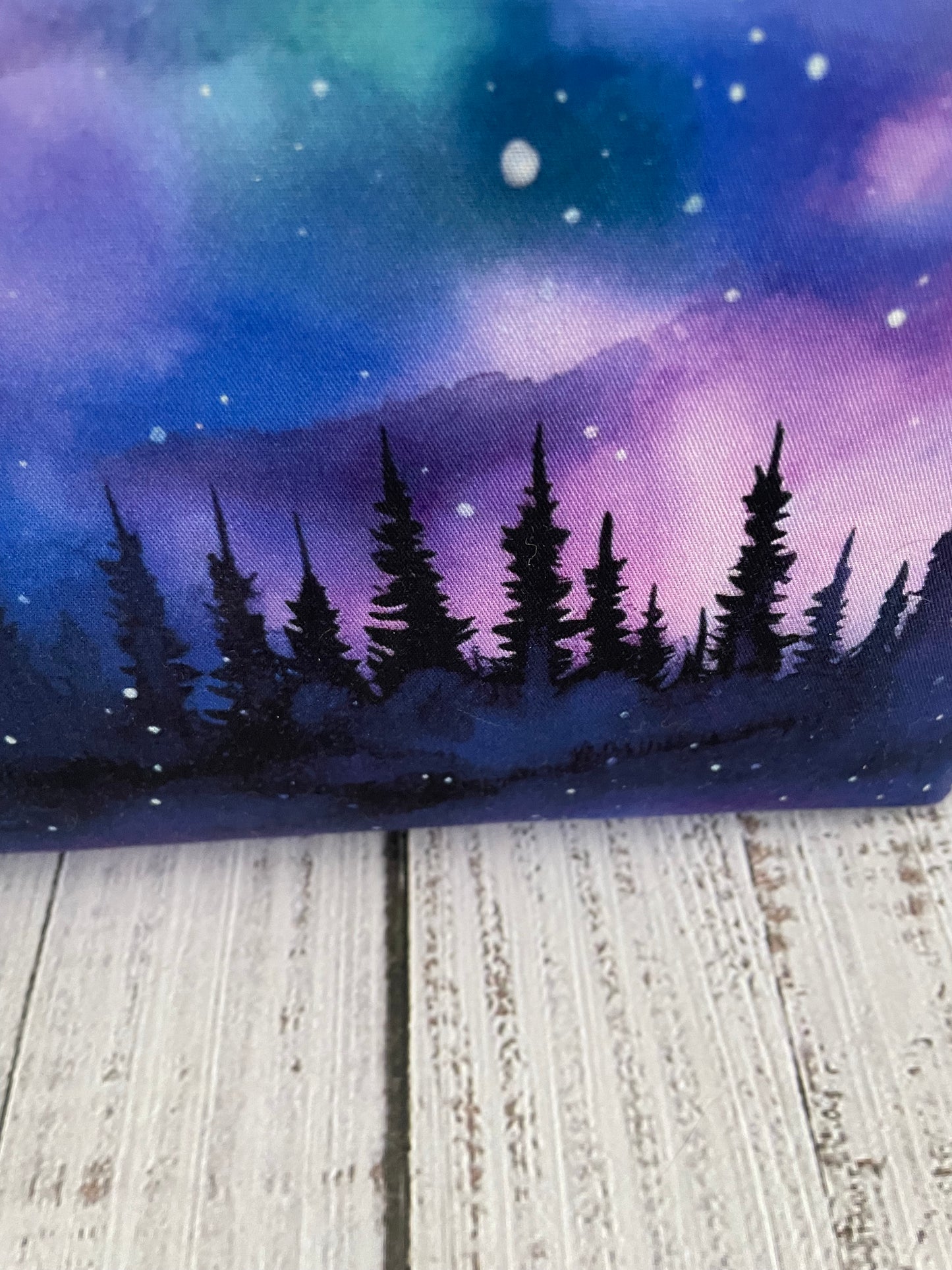 FIREFLY FOREST  ...CUSTOM PRINT  Small wire frame bag