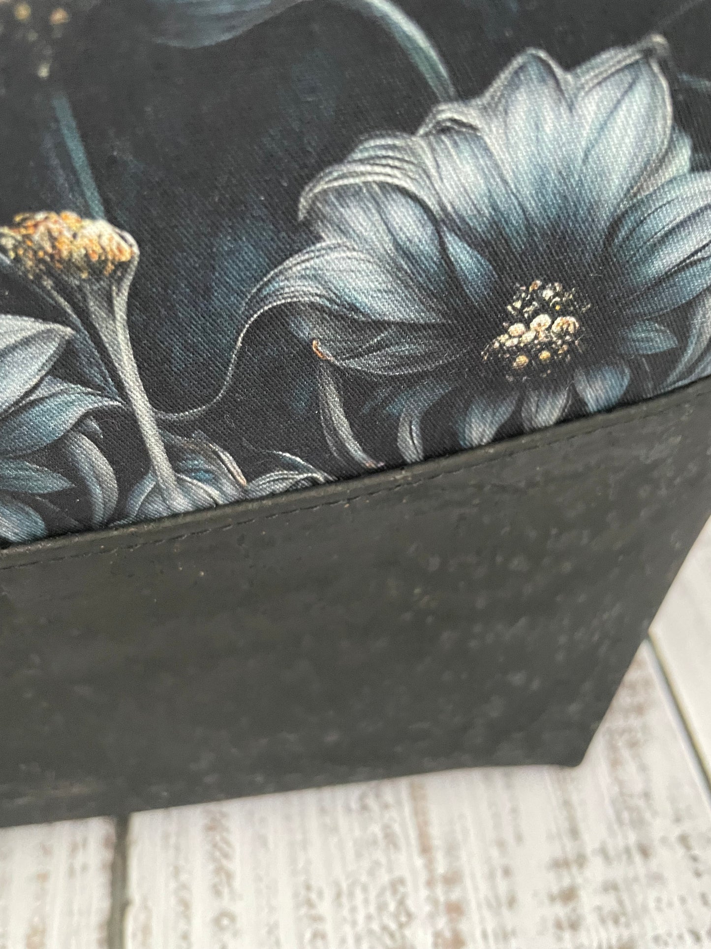 DARKWOOD   .. Lifestyle plus  bag (soft no wire  , but interfaced) BLACK  CORK  BOTTOM...