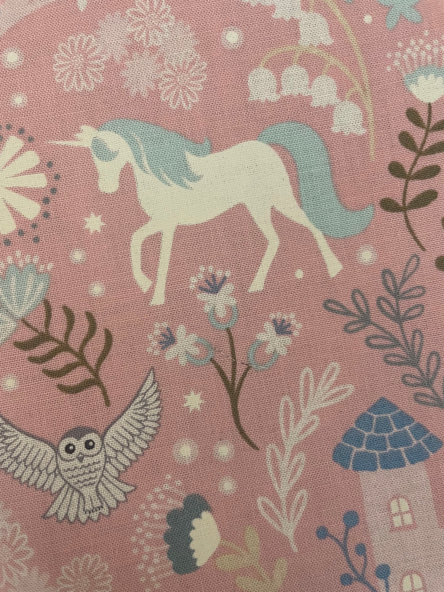 UNICORN SMALL STITCHING BAG ....GLOWS IN THE DARK