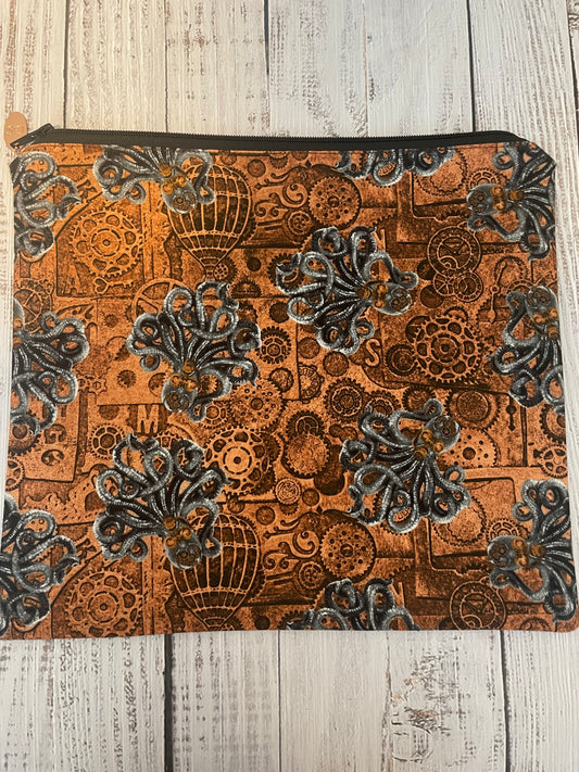 STEAMPUNK OCTOPUS   SMALL STITCHING BAG