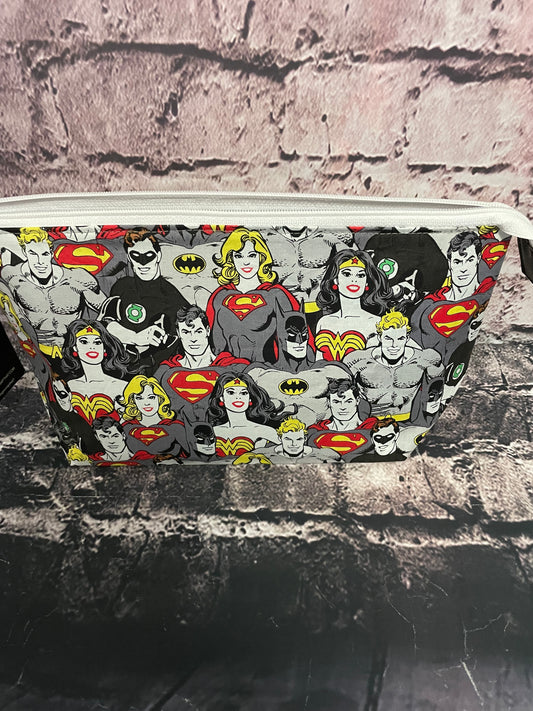 SUPER FRIENDS     small Lifestyle bag (soft no wire  , but interfaced )