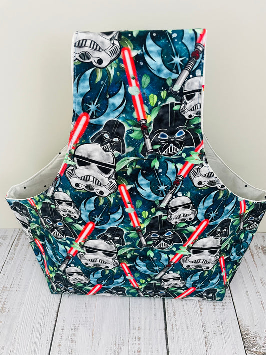 TROOPERS   LARGE TRENDY TOTEBAG...CUSTOM FABRIC
