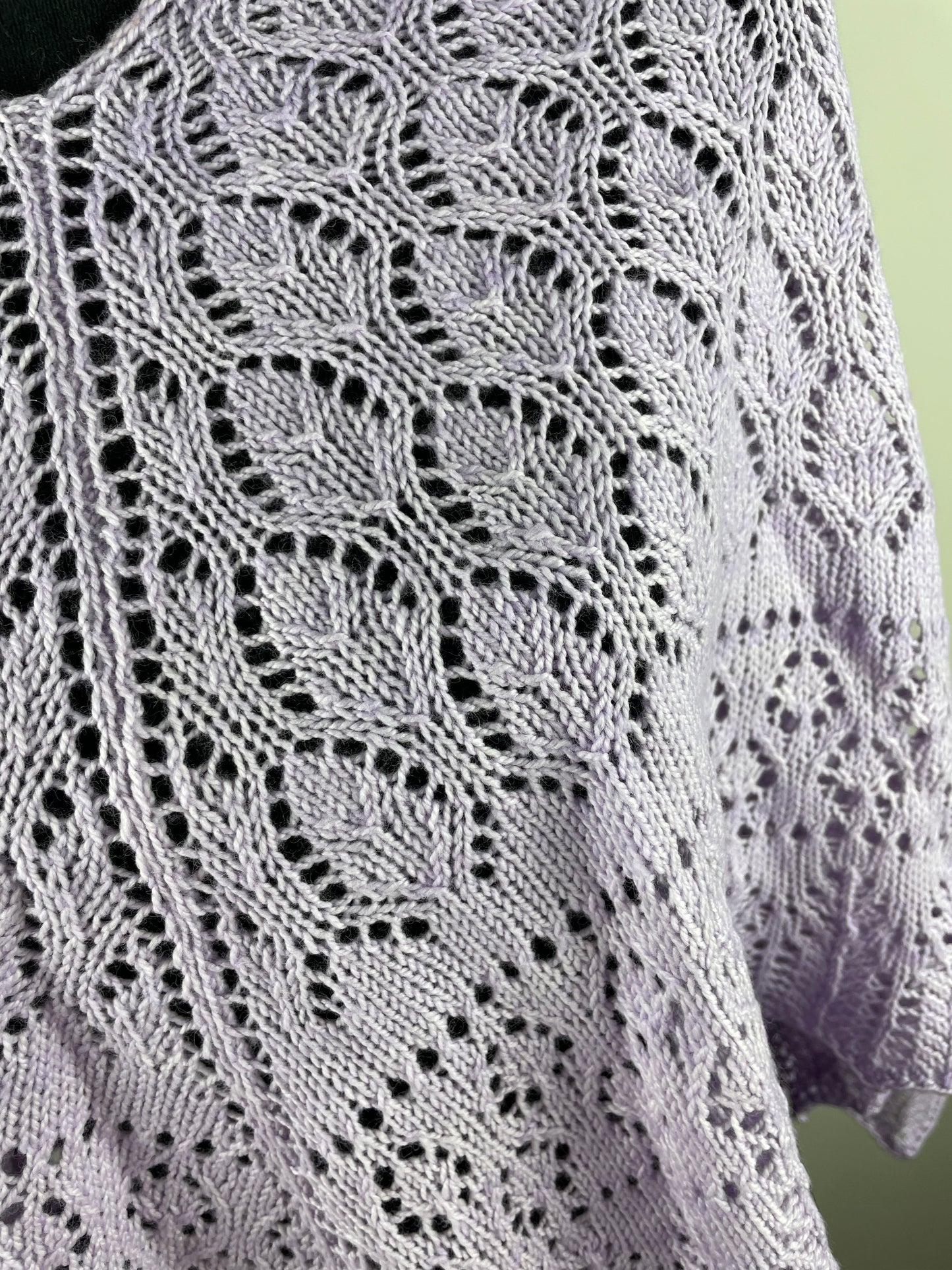 IN BLOOM COVERUP  SAMPLE  ....DESIGN BY COZY UP KNITS