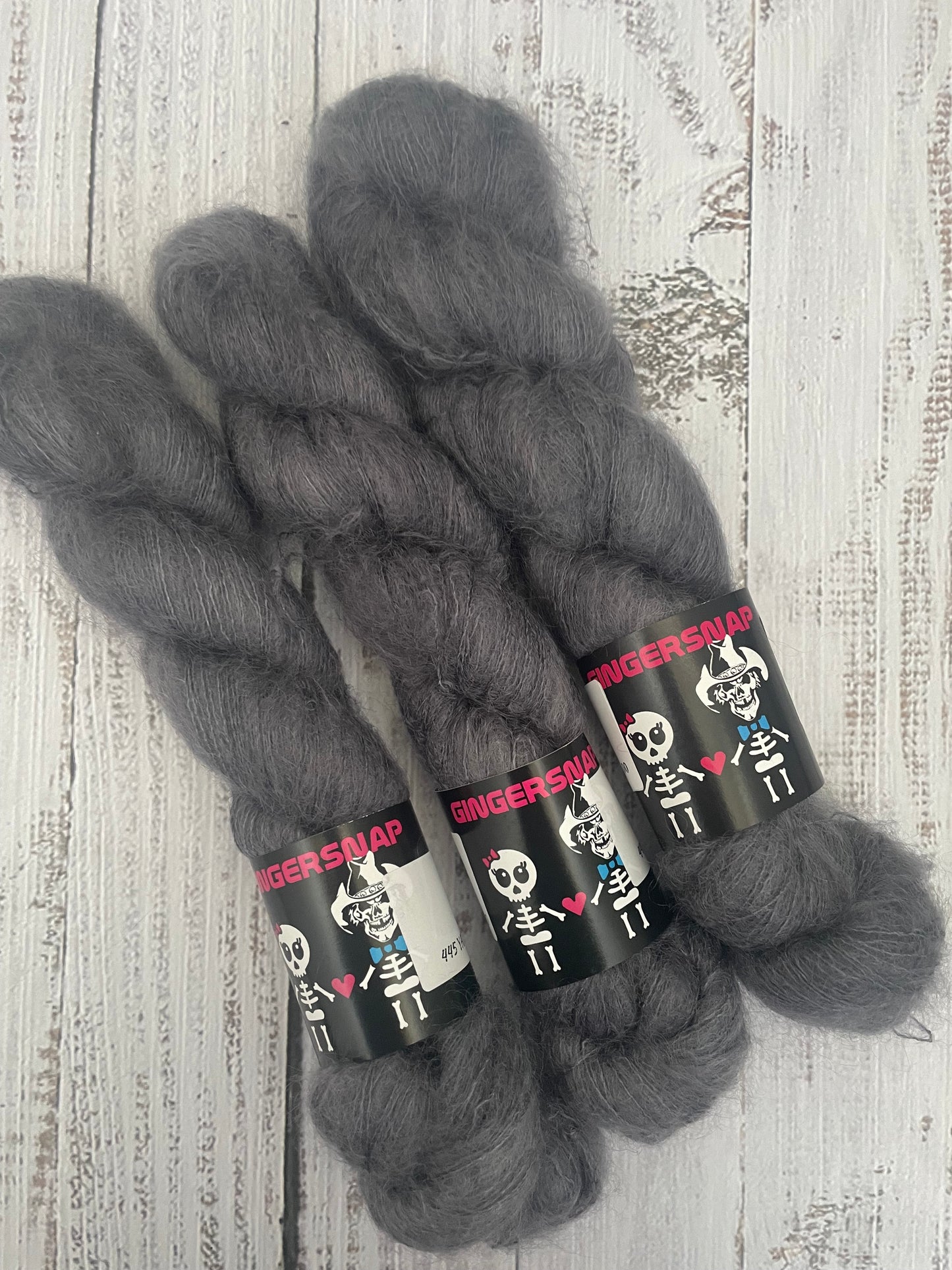 FLUFF MOHAIR  LACE WEIGHT ...please choose colourway from drop down menu