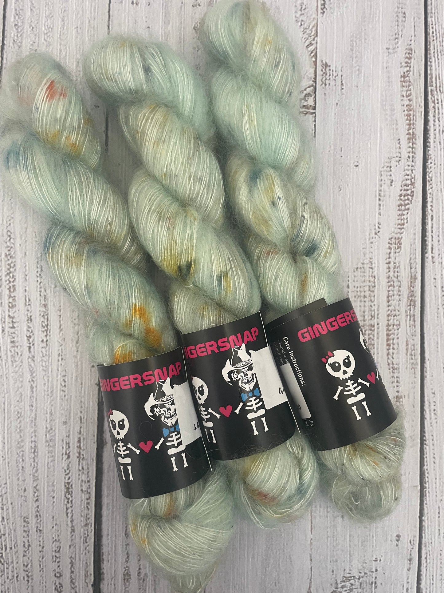 FLUFF MOHAIR  LACE WEIGHT ...please choose colourway from drop down menu