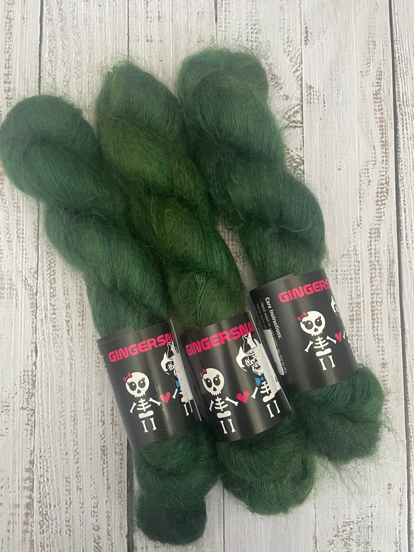 FLUFF MOHAIR  LACE WEIGHT ...please choose colourway from drop down menu