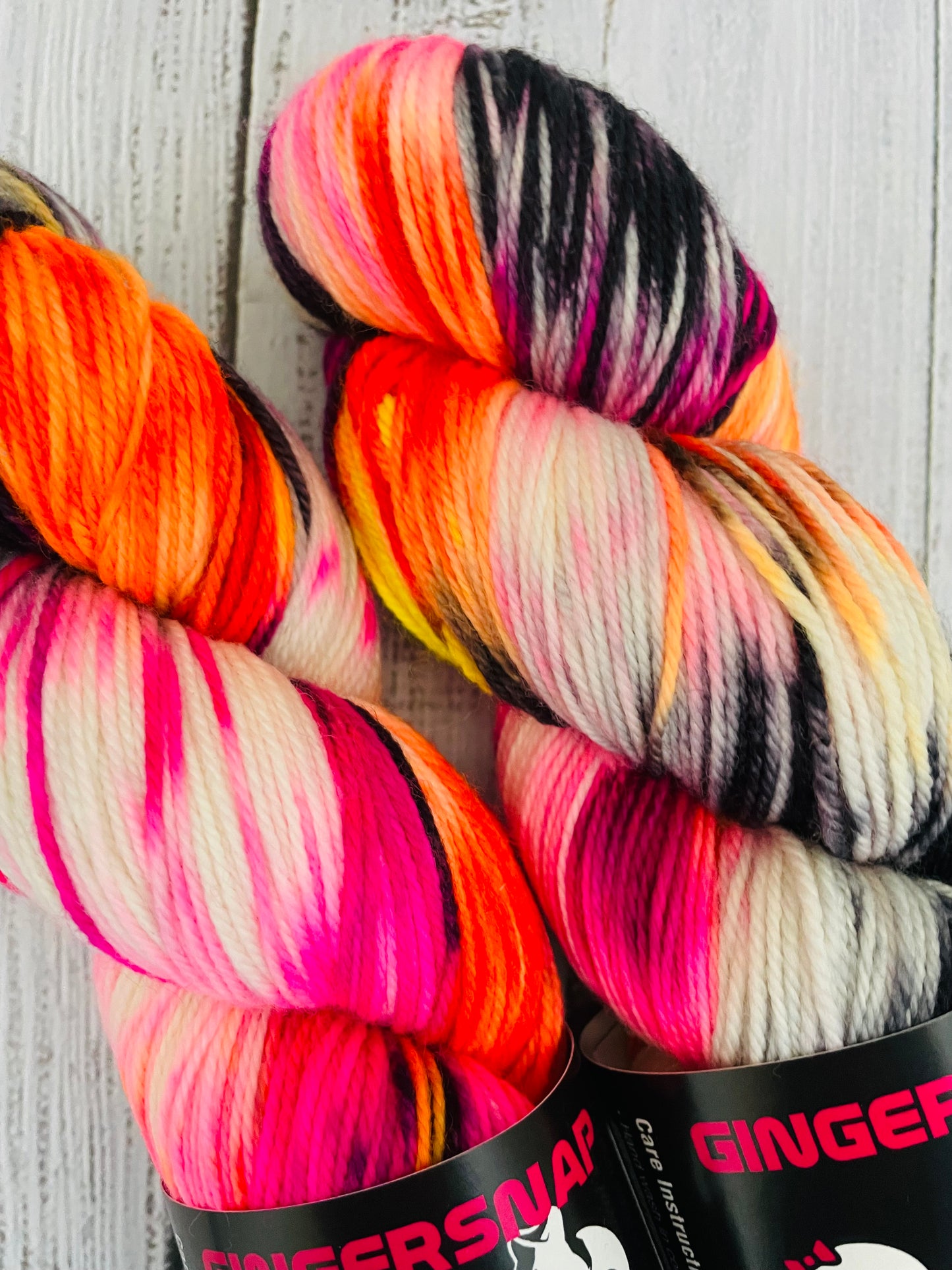 NIGHTLIFE....PLUSH FINGERING  WEIGHT ...BLACK LIGHT REACTIVE