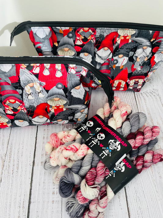 PREVIEW ...THESE WILL SHOW SOLDOUT UNTIL NOON MST OCT 25 TH......... NOV GNOME CLUB KNITTING GNOMES   ...,PLEASE CHOOSE SET FROM MENU ....JUST GNOME IT   ....LIMITED QUANTITIES