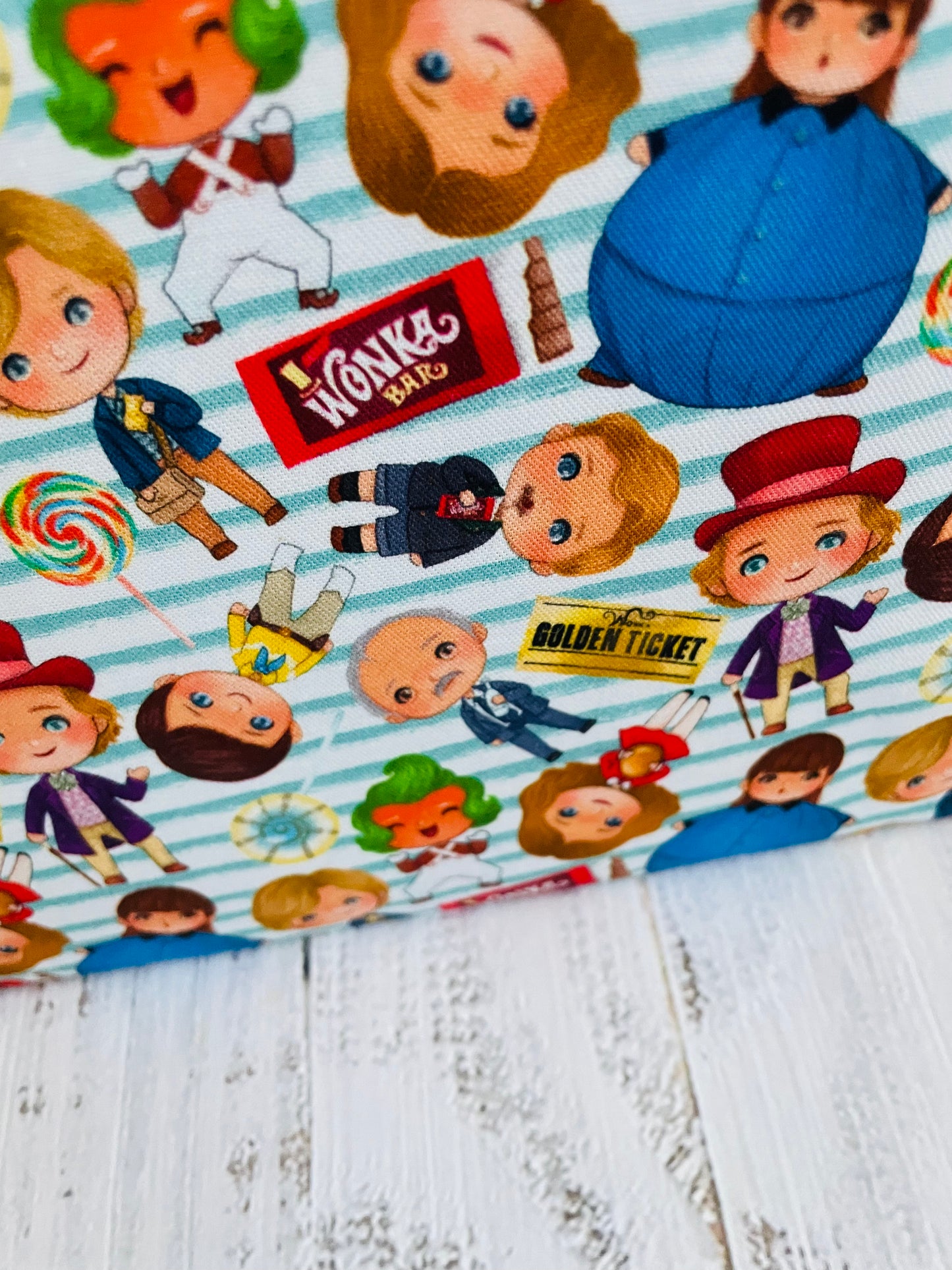 WILLY  Lifestyle bag (soft no wire  , but interfaced) CUSTOM PRINT