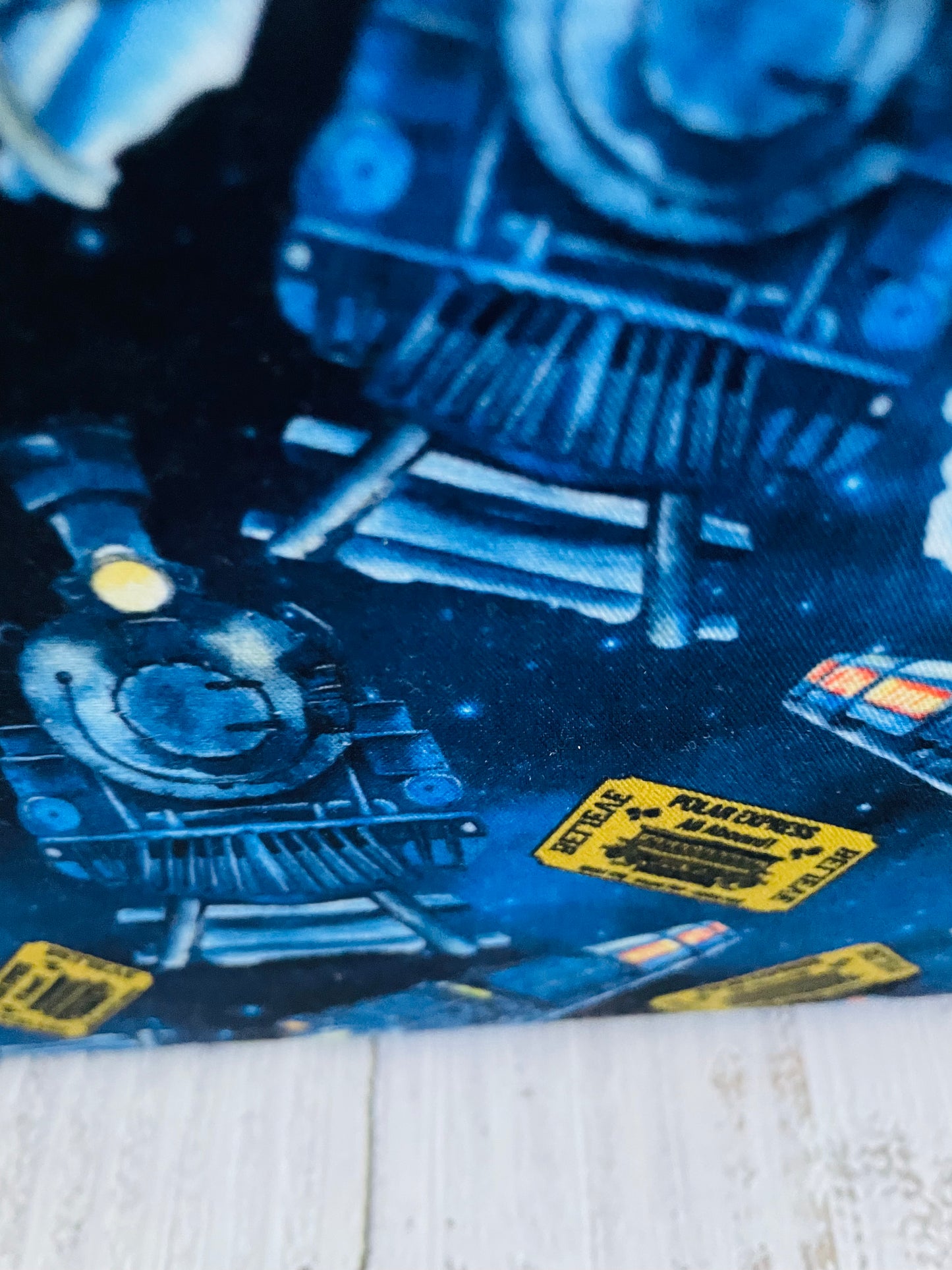 HOLIDAY TRAIN  ....CAKE CADDY......CUSTOM PRINT