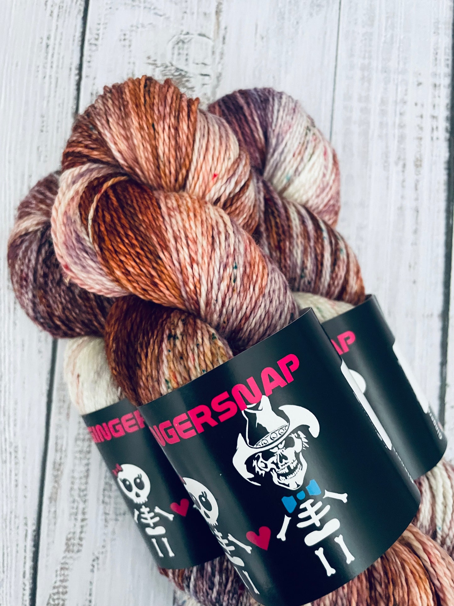 COWBOY CHRISTMAS  ...LUX FINGERING WEIGHT 17 MICRON